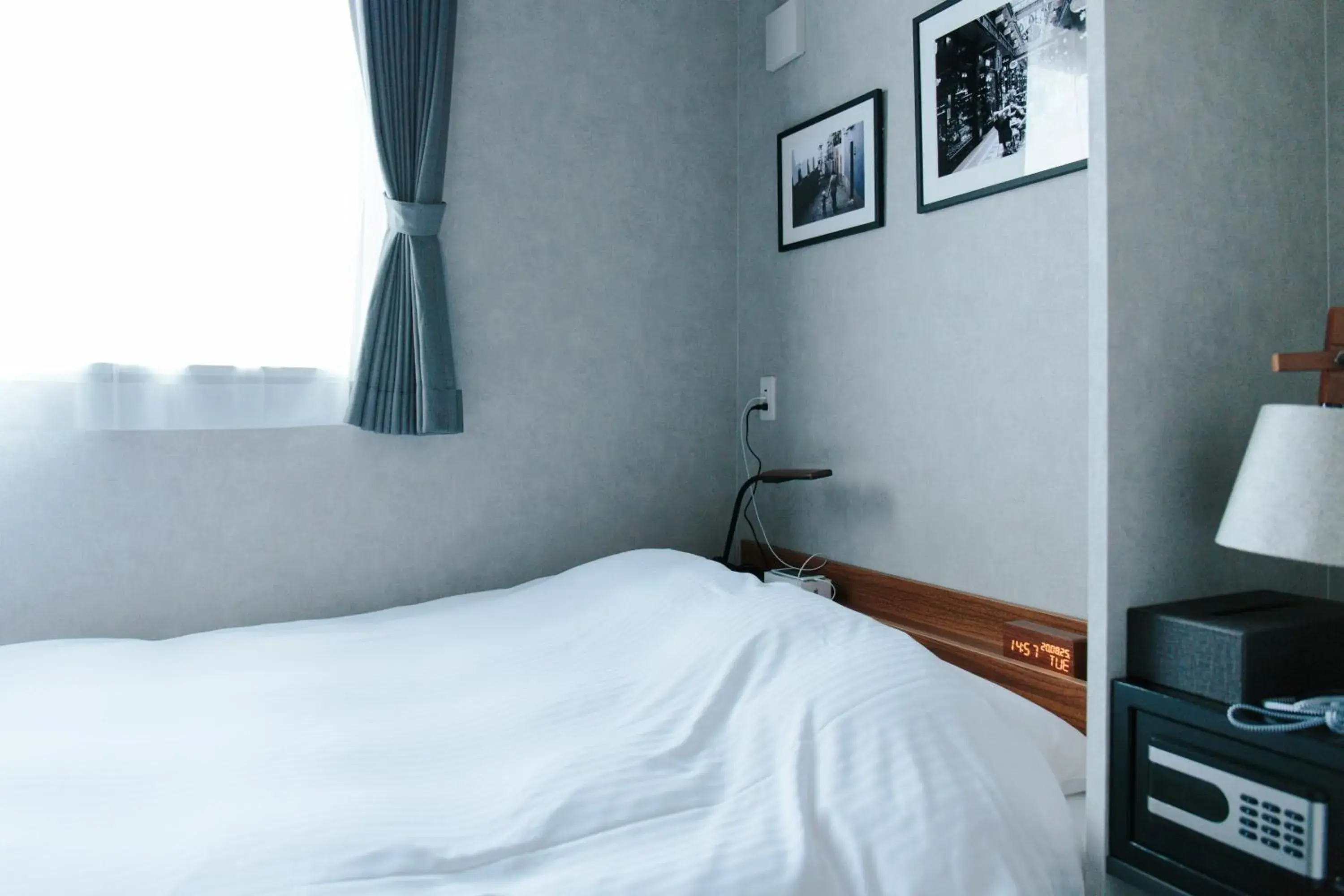 Bed in Hotel Potmum Sapporo Bed in Hotel Potmum Sapporo