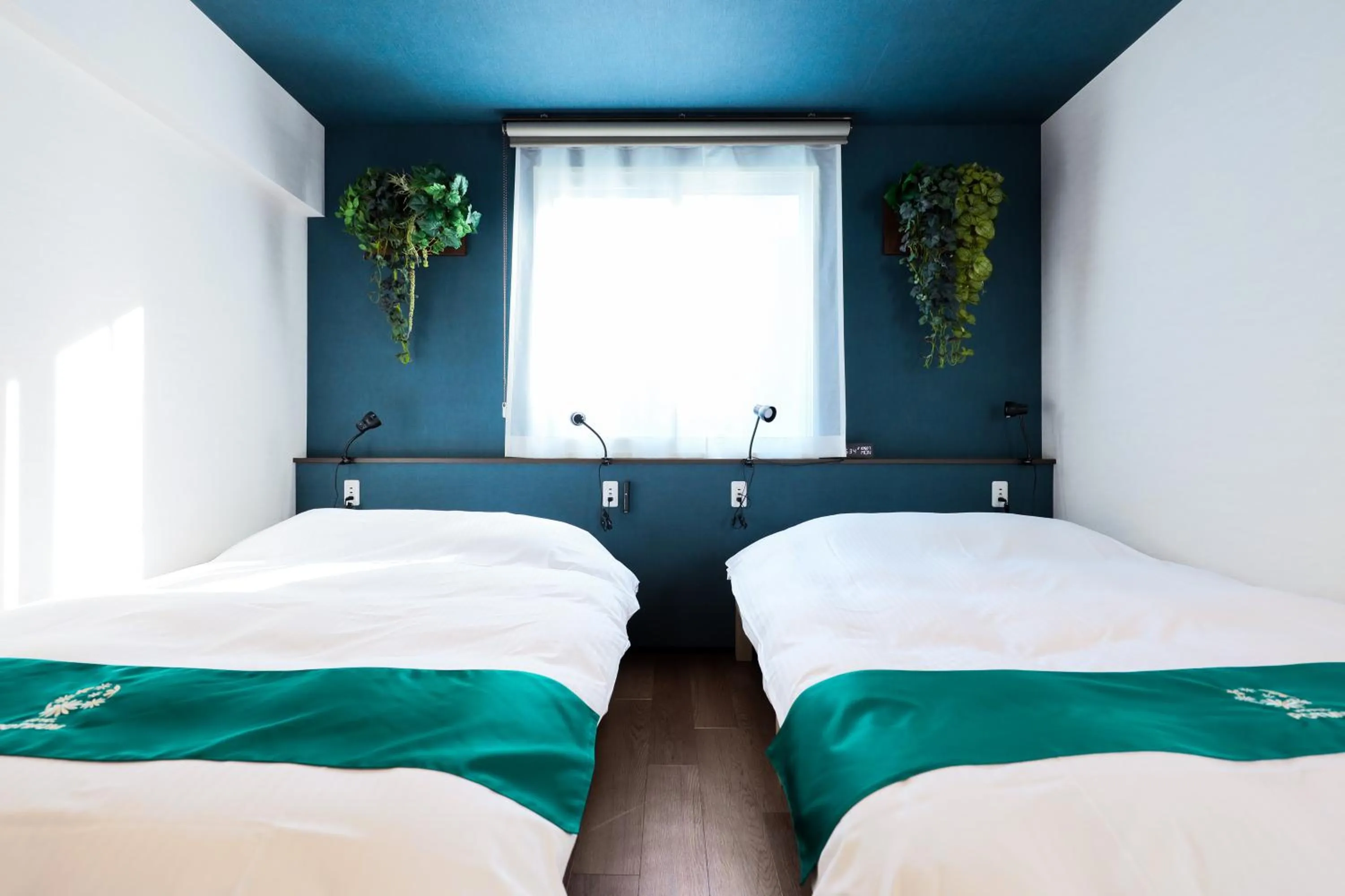 Photo of the whole room, Bed in Hotel Potmum Sapporo