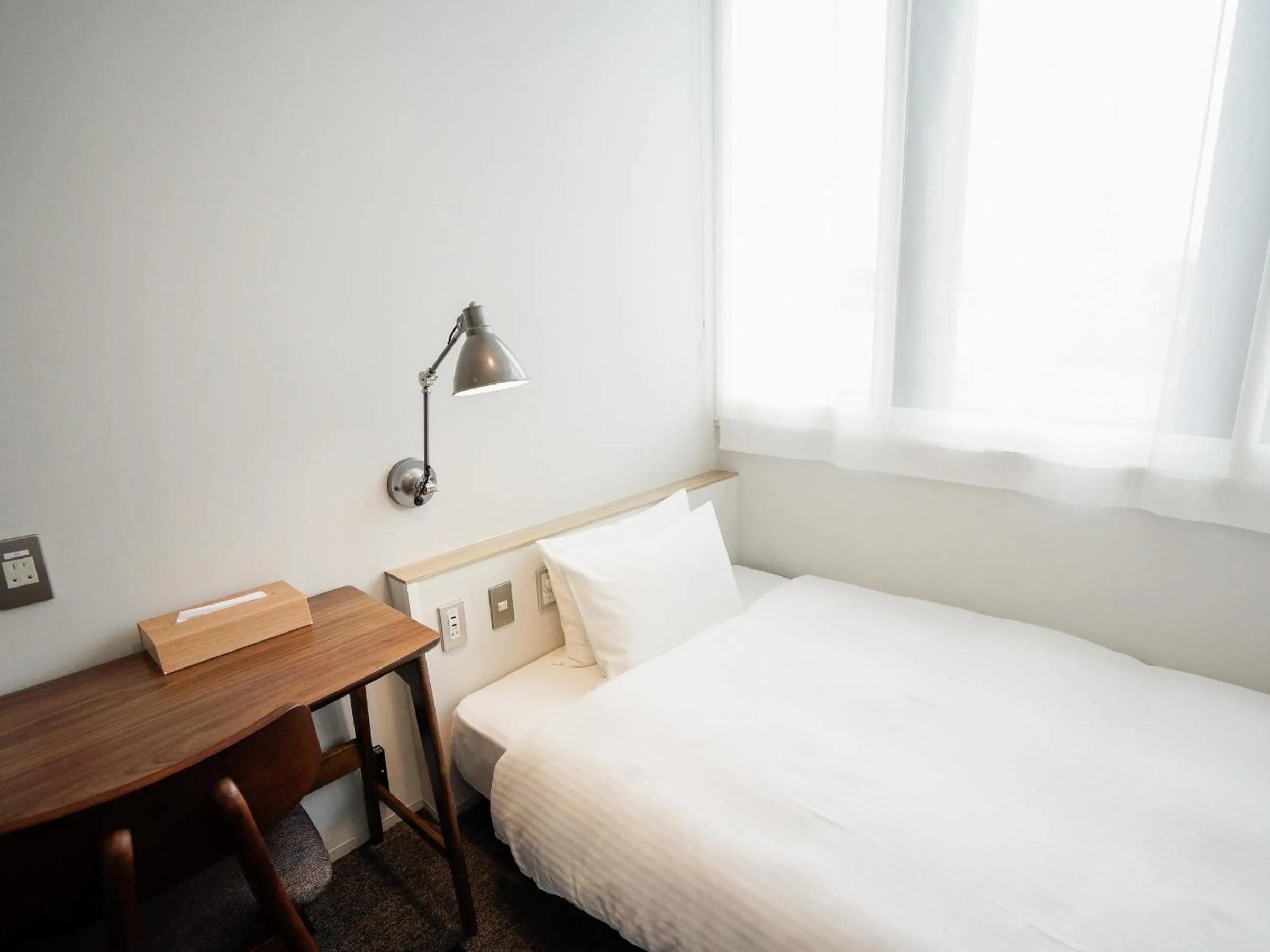 Day, Bed in Hotel Potmum Sapporo