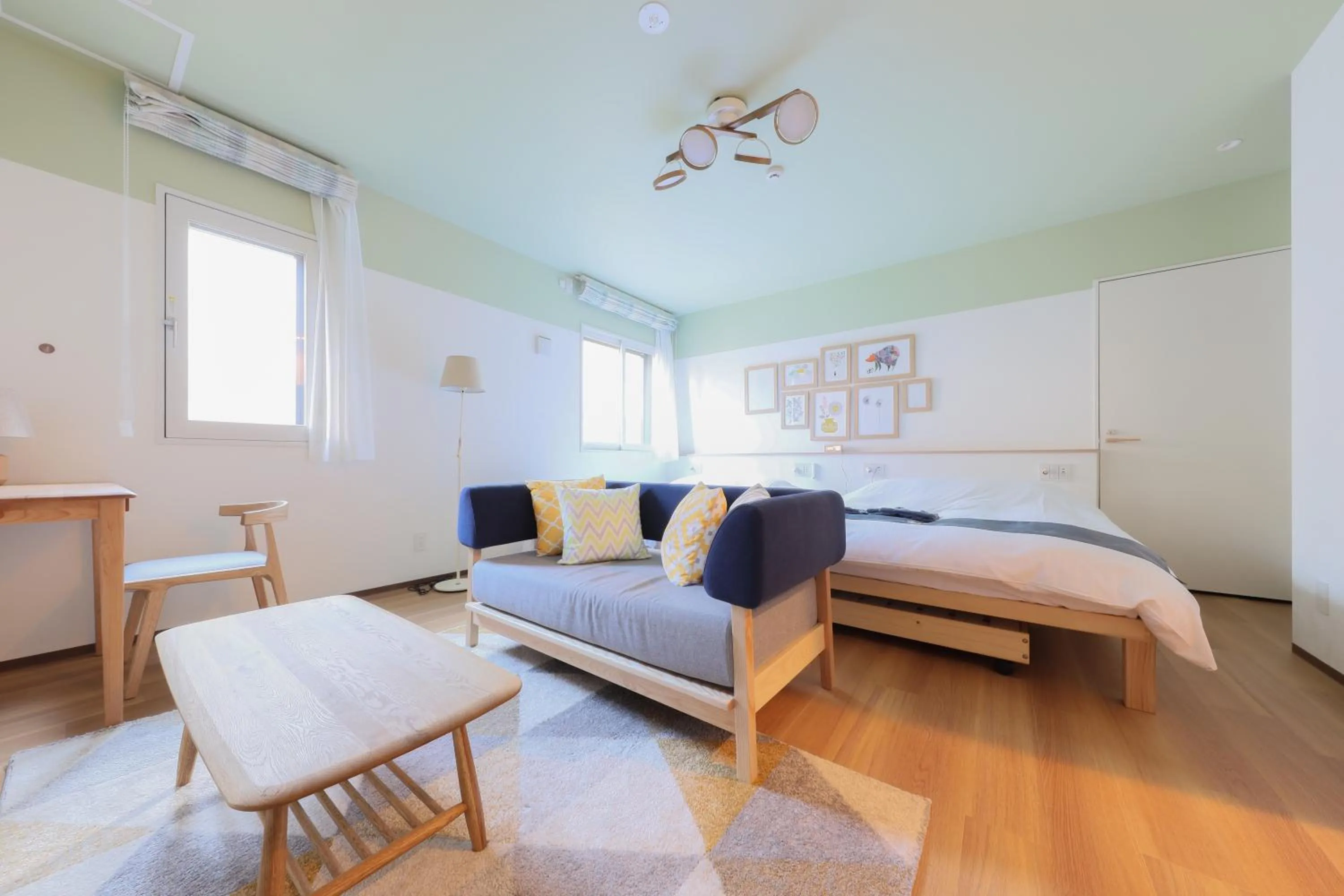 Photo of the whole room, Bed in Hotel Potmum Sapporo