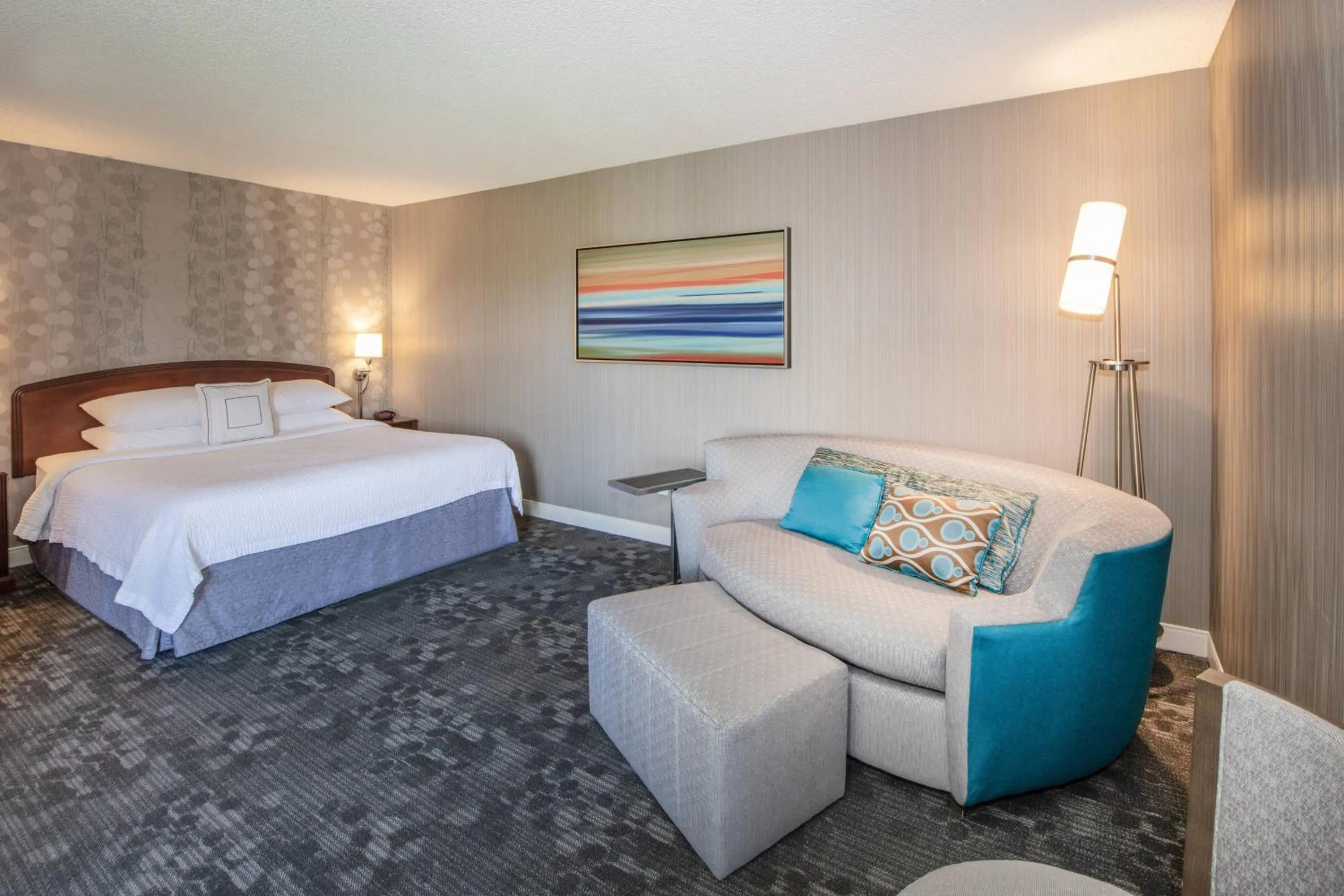 Bedroom, Bed in Courtyard by Marriott Oakland Airport