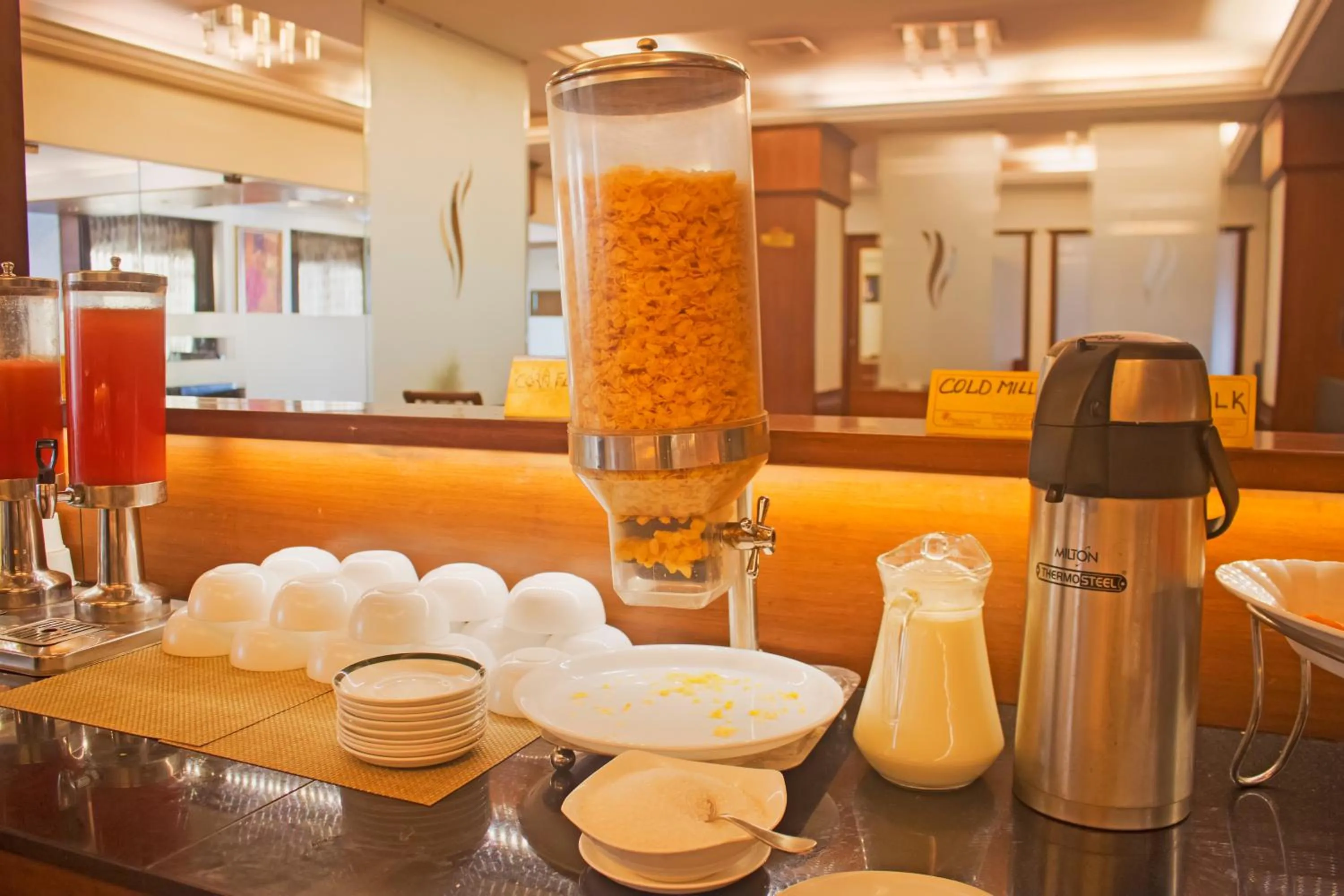 Buffet breakfast in President Hotel