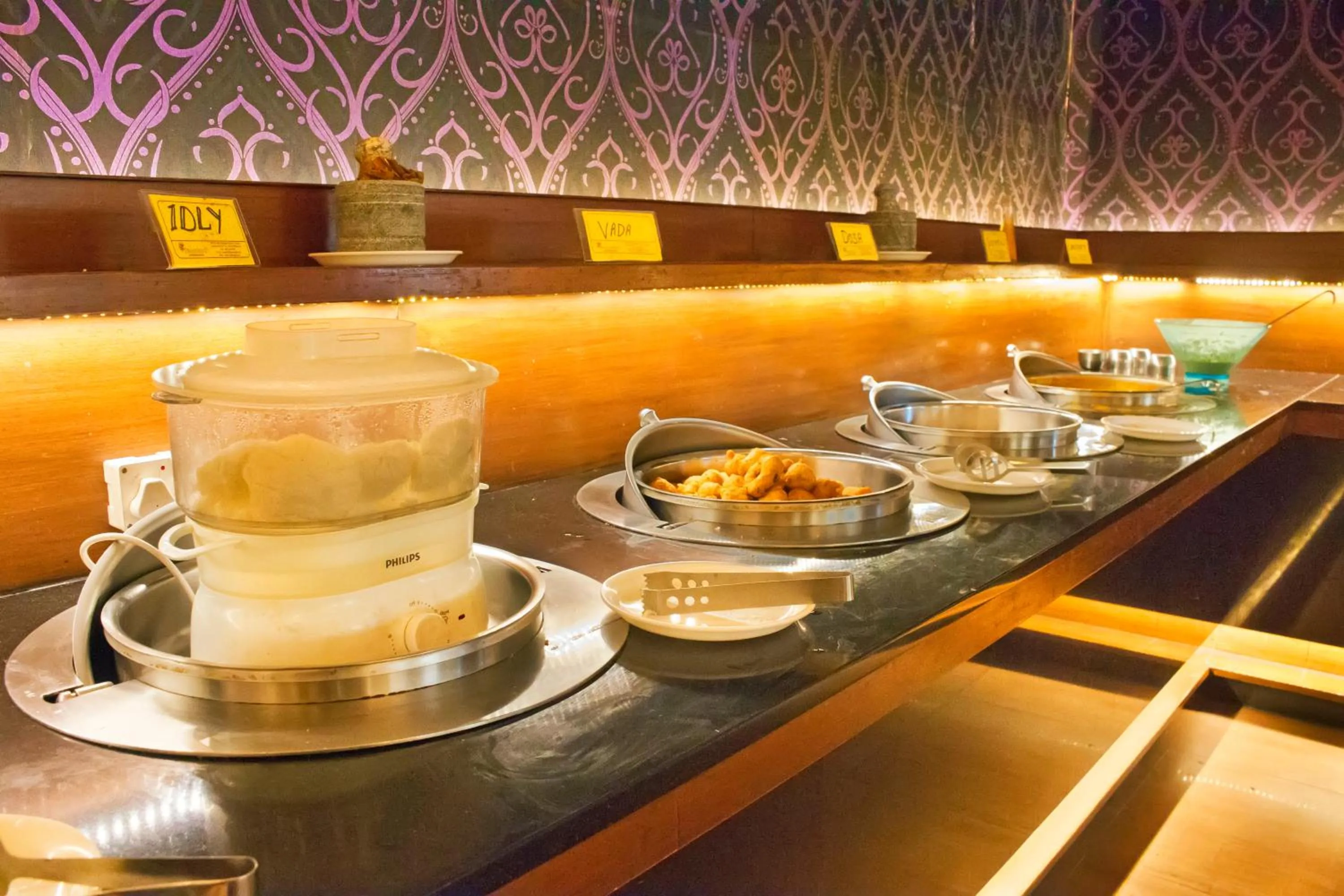 Buffet breakfast in President Hotel