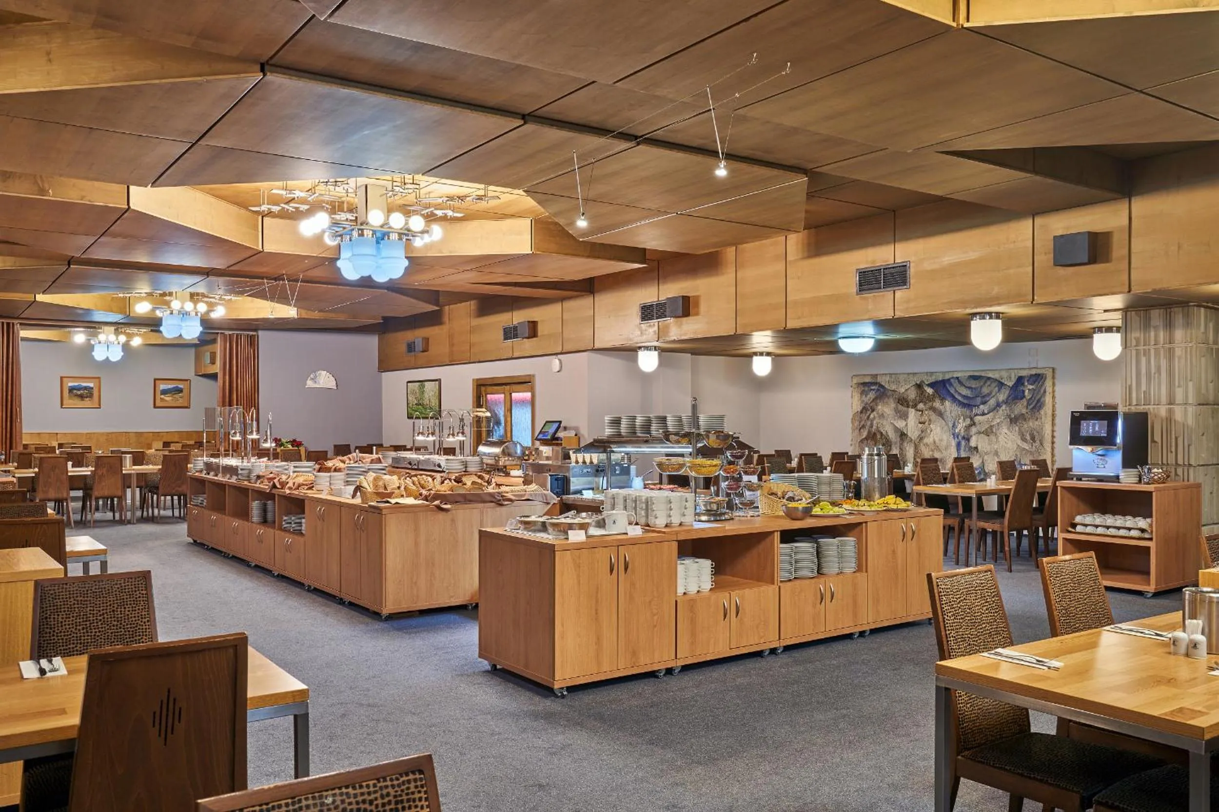 Buffet breakfast in Apartmany Firn