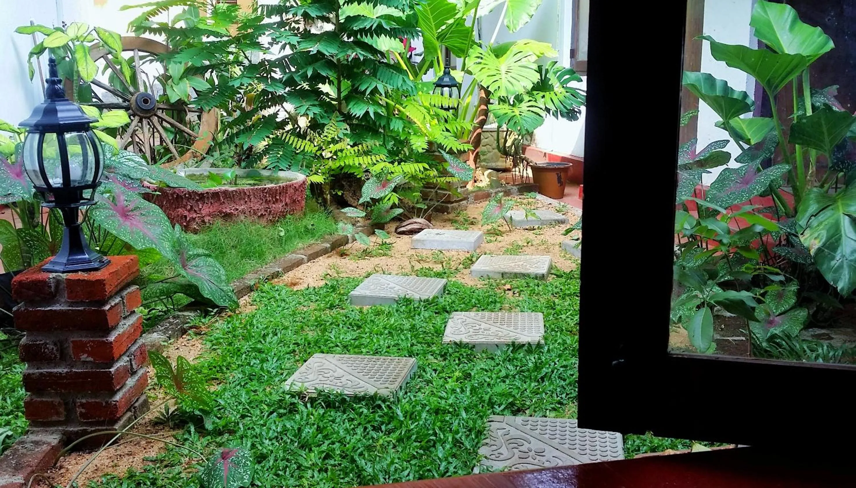 Garden in Saubagya Inn