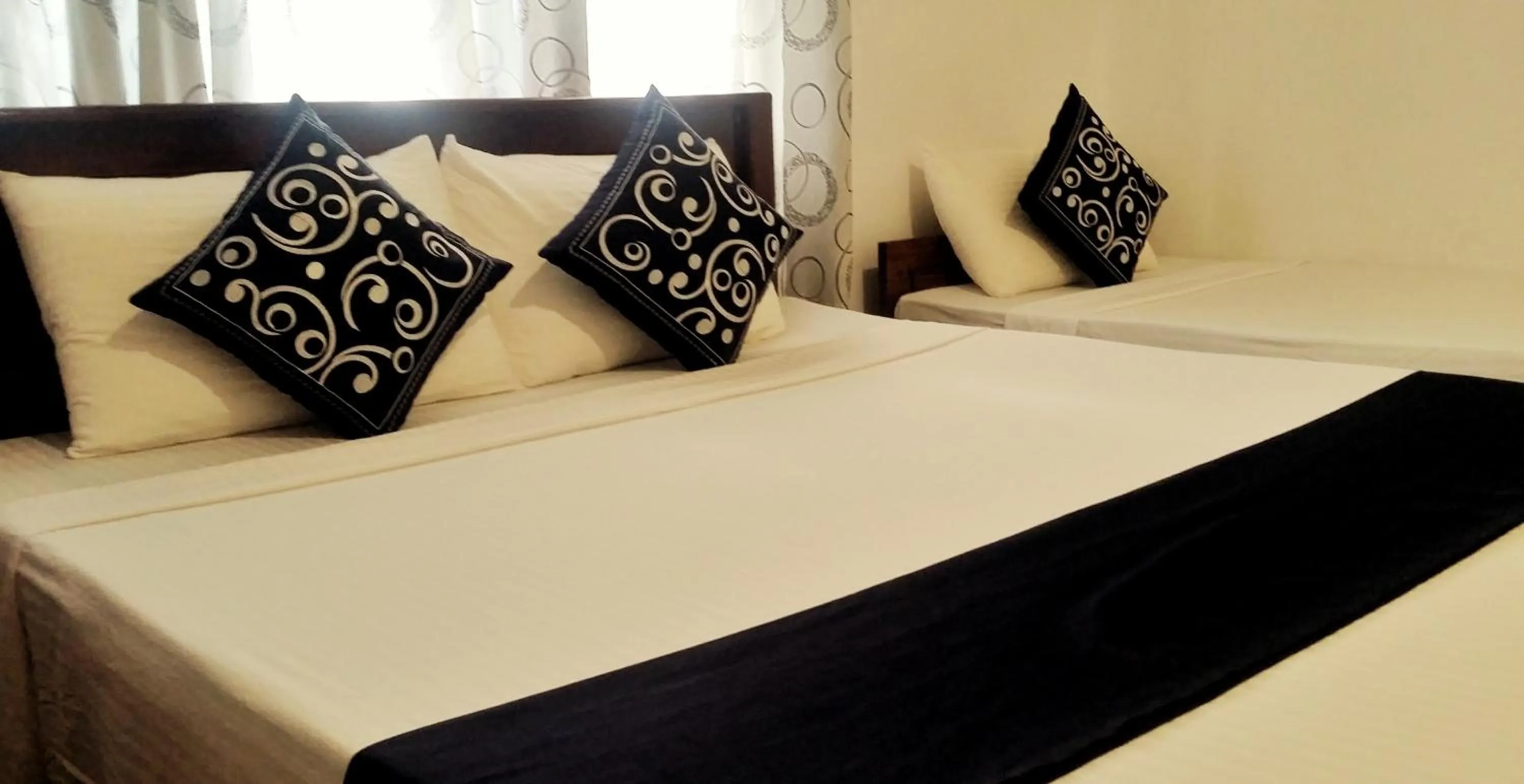 Bed in Saubagya Inn