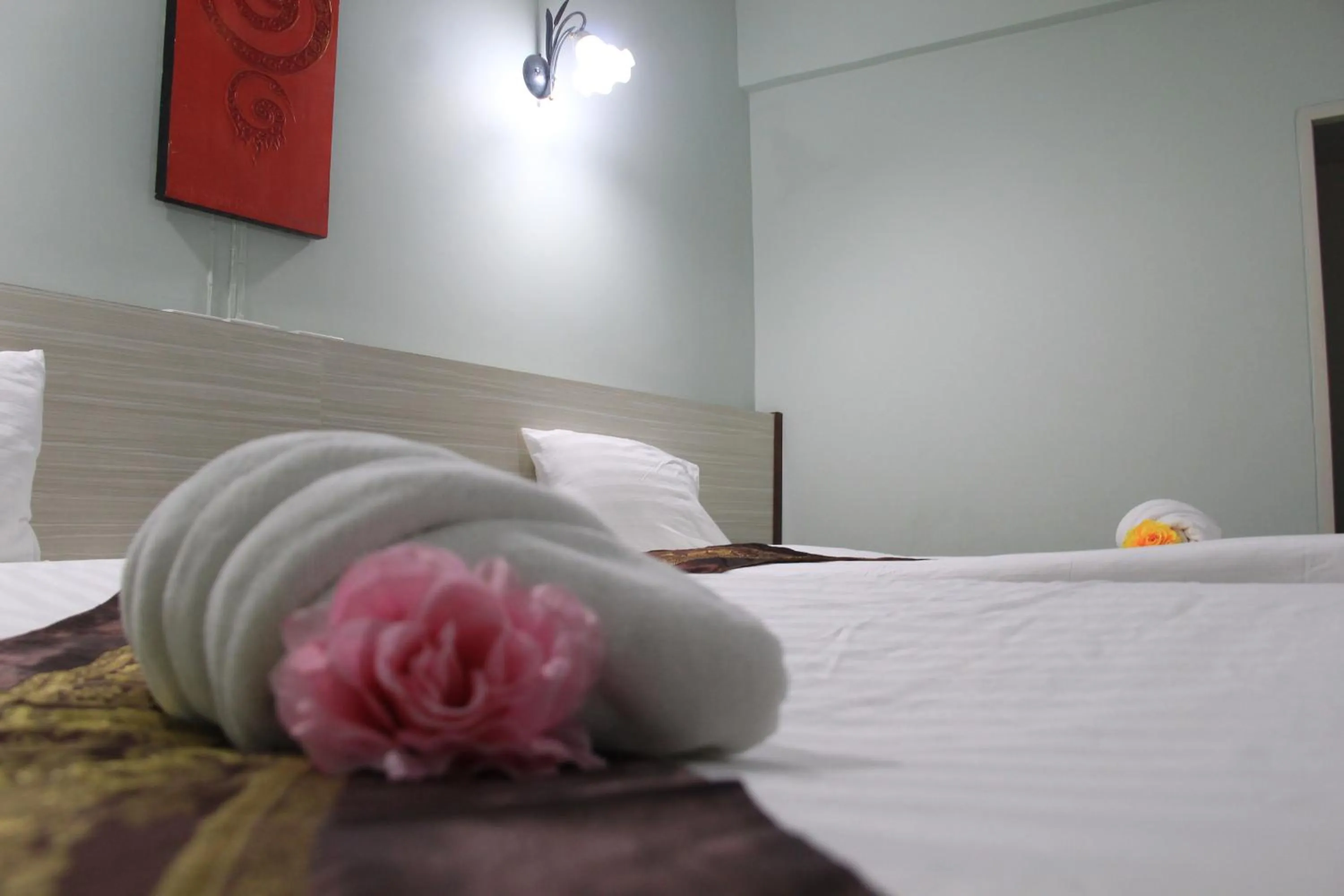 Bed in Luckswan Boutique Chiang Rai - SHA Extra Plus