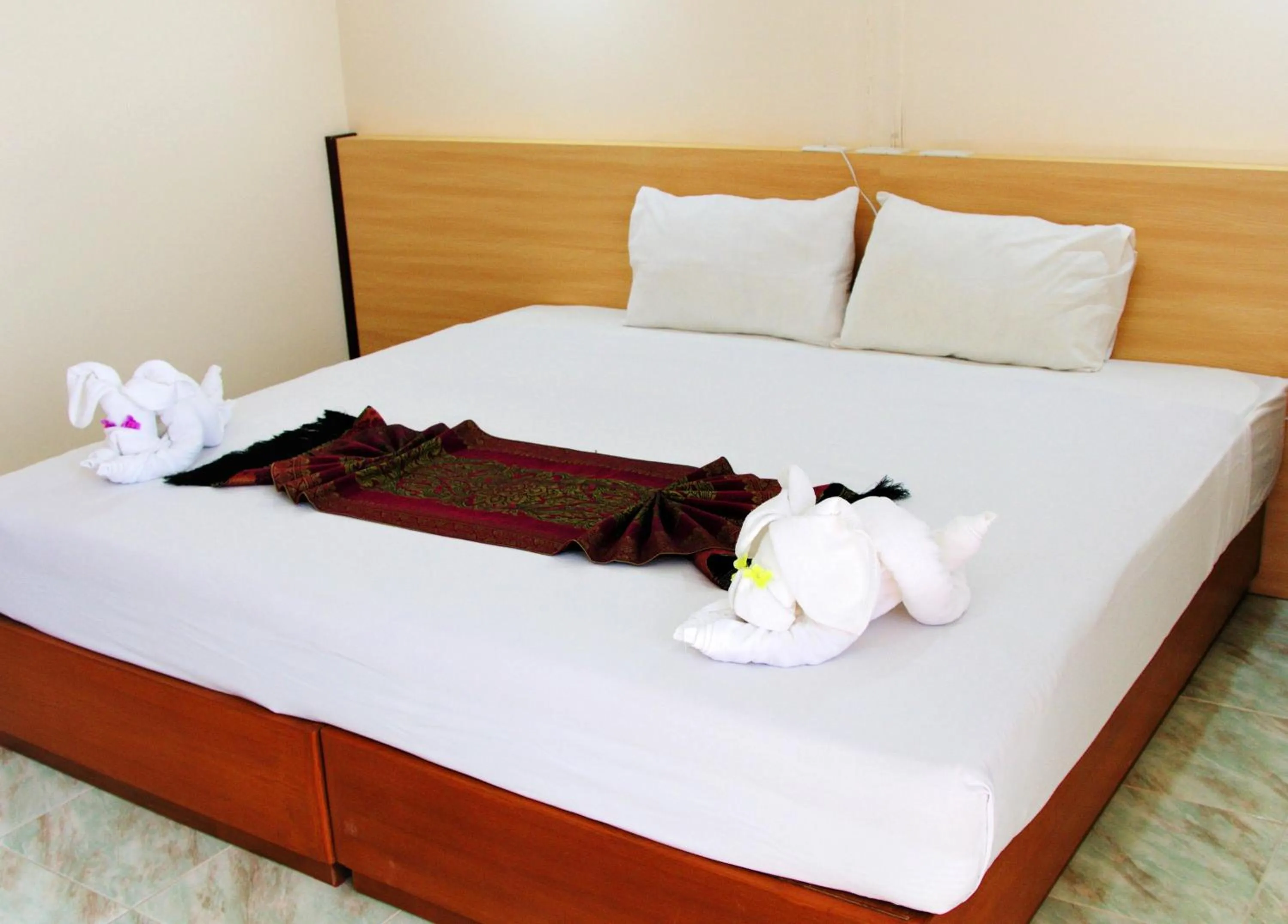 Bed in Luckswan Boutique Chiang Rai - SHA Extra Plus