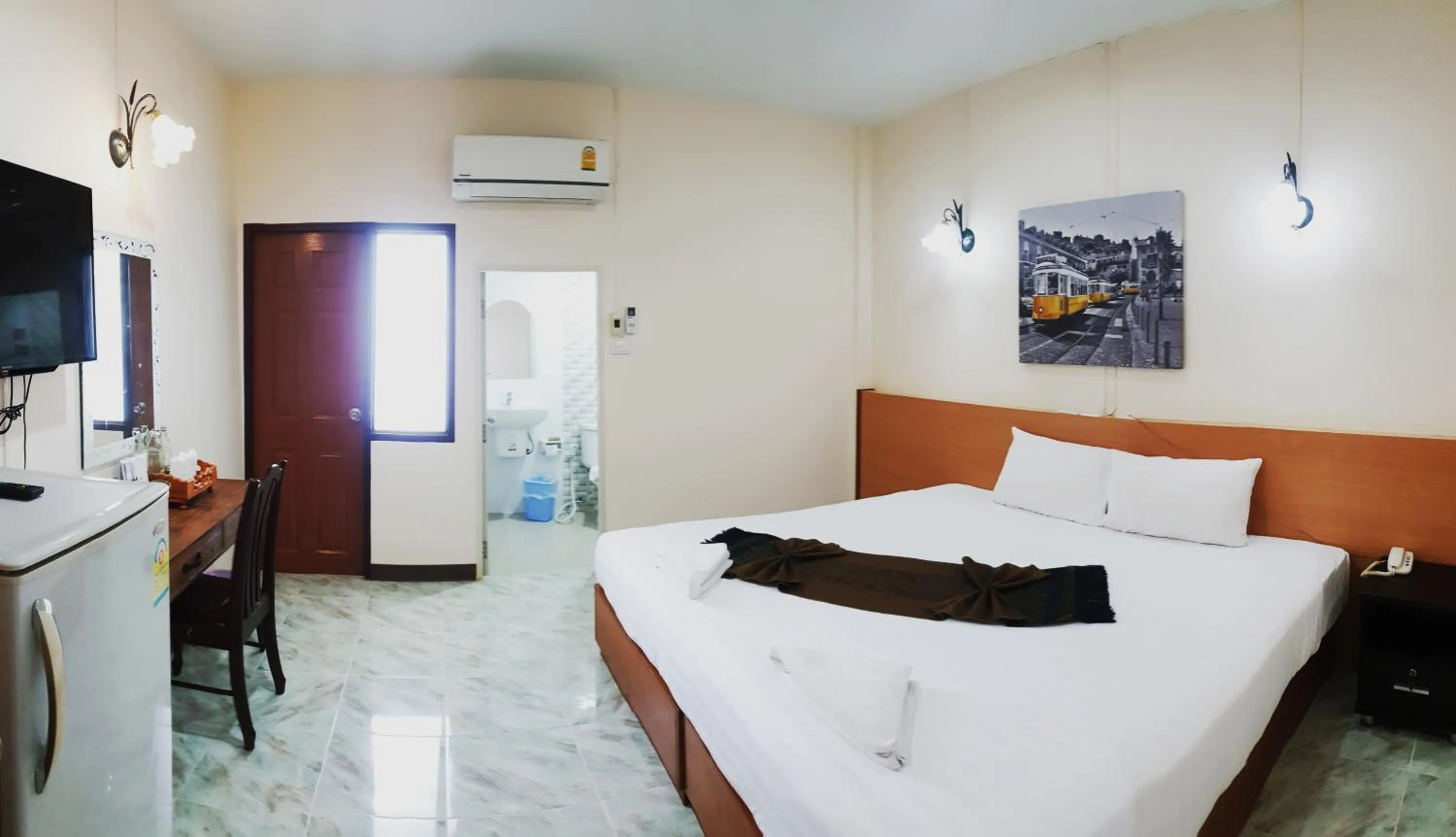 Bed in Luckswan Boutique Chiang Rai - SHA Extra Plus