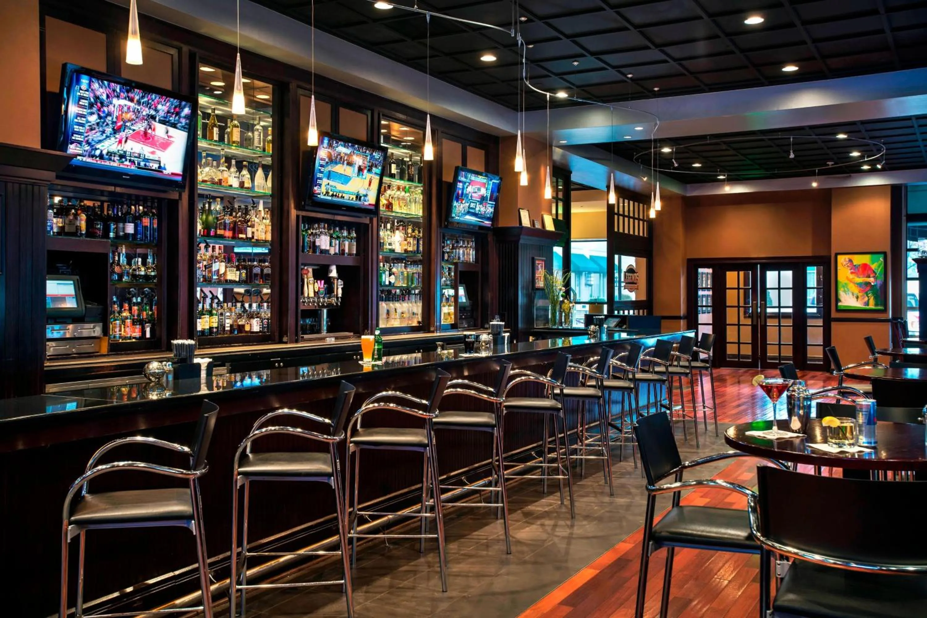 Lounge or bar in Marriott Philadelphia West