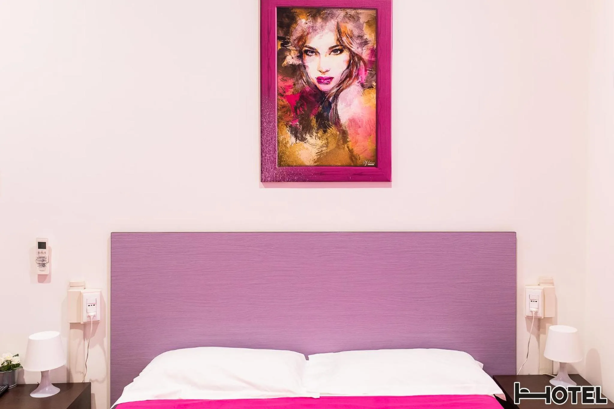 Bed in Hotel Youri Il Magnifico