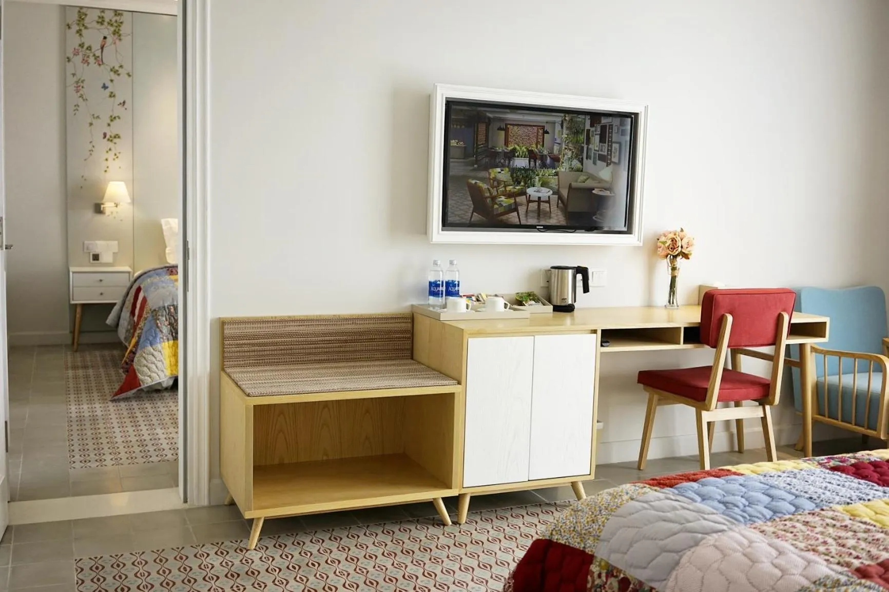 Bedroom, Bed in Maison De Camille Boutique Hotel