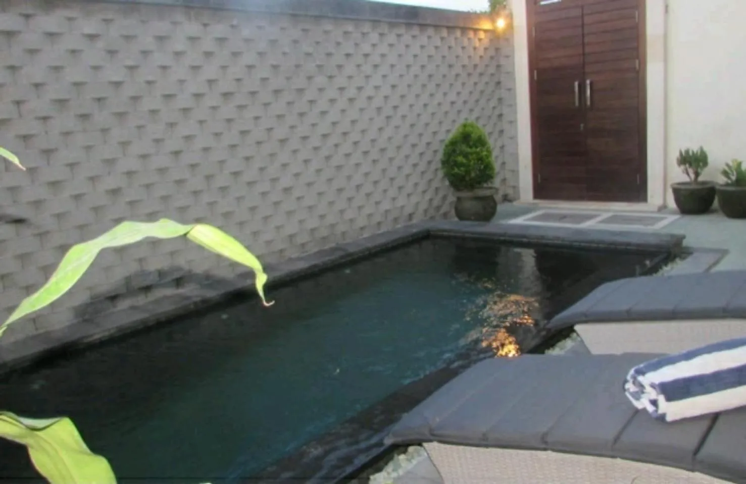 Swimming pool in Sun Shoot Villas Seminyak