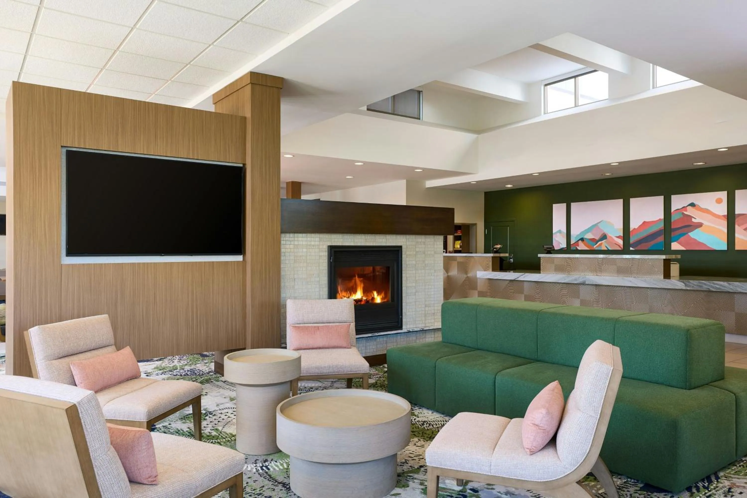 Lobby or reception in Residence Inn Phoenix Desert View at Mayo Clinic