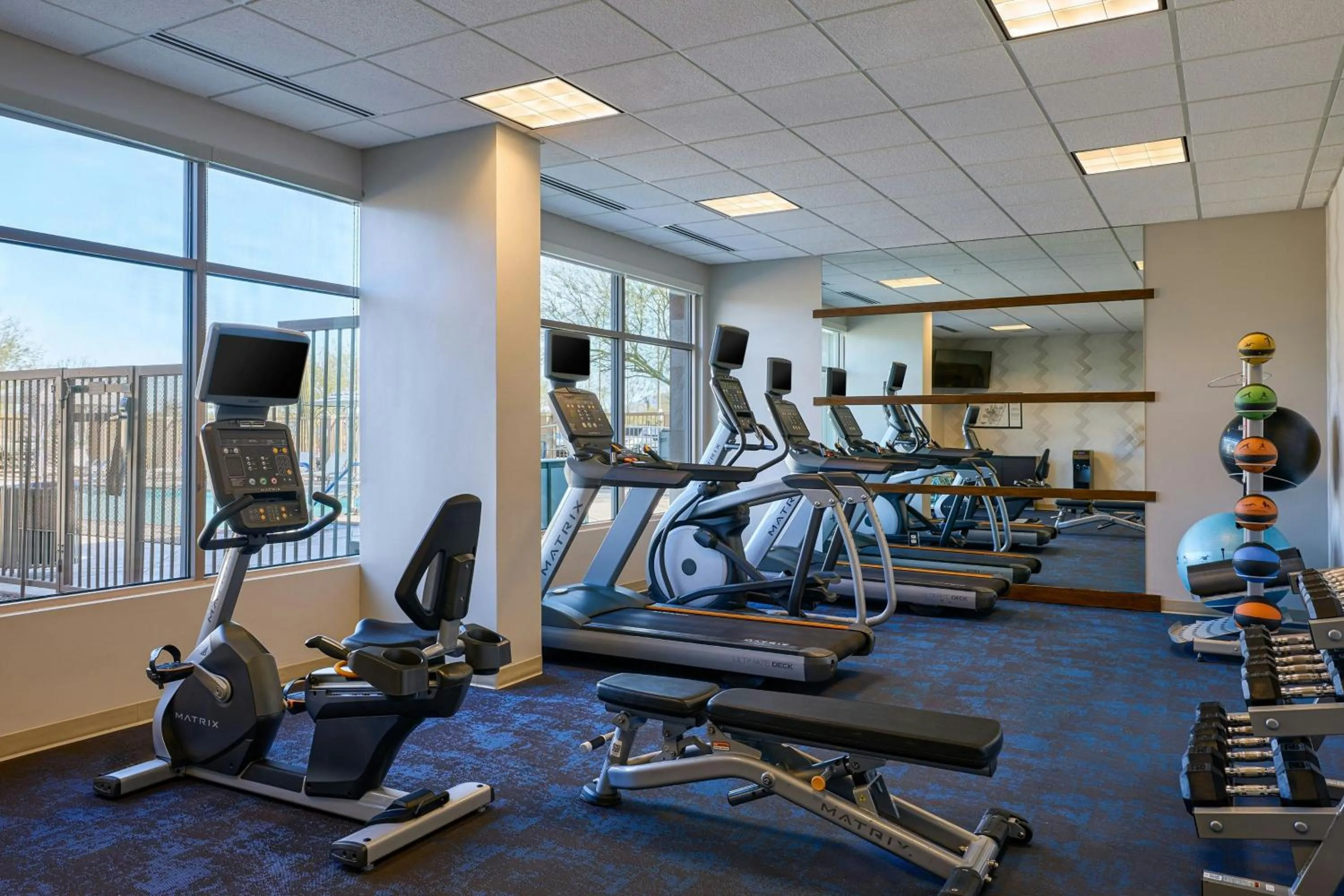 Fitness centre/facilities in Residence Inn Phoenix Desert View at Mayo Clinic