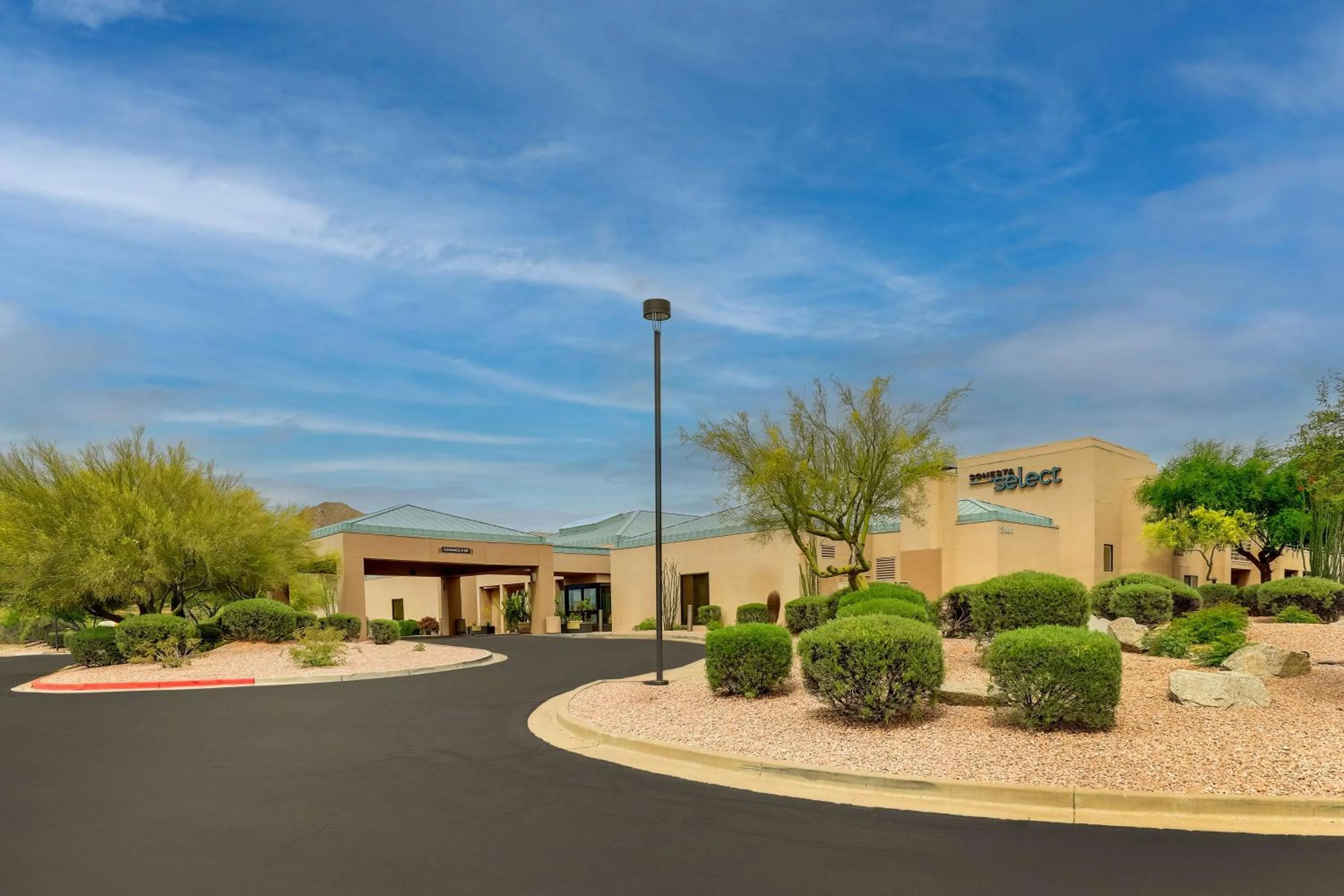 Property building in Sonesta Select Scottsdale at Mayo Clinic Campus
