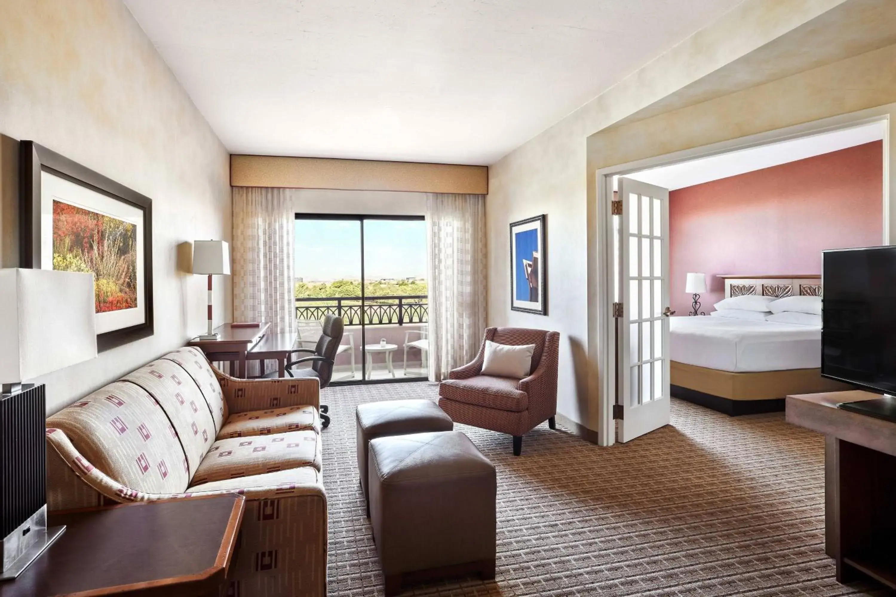 One-Bedroom King Suite with View and Balcony or Patio in Scottsdale Marriott at McDowell Mountains One-Bedroom King Suite with View and Balcony or Patio in Scottsdale Marriott at McDowell Mountains