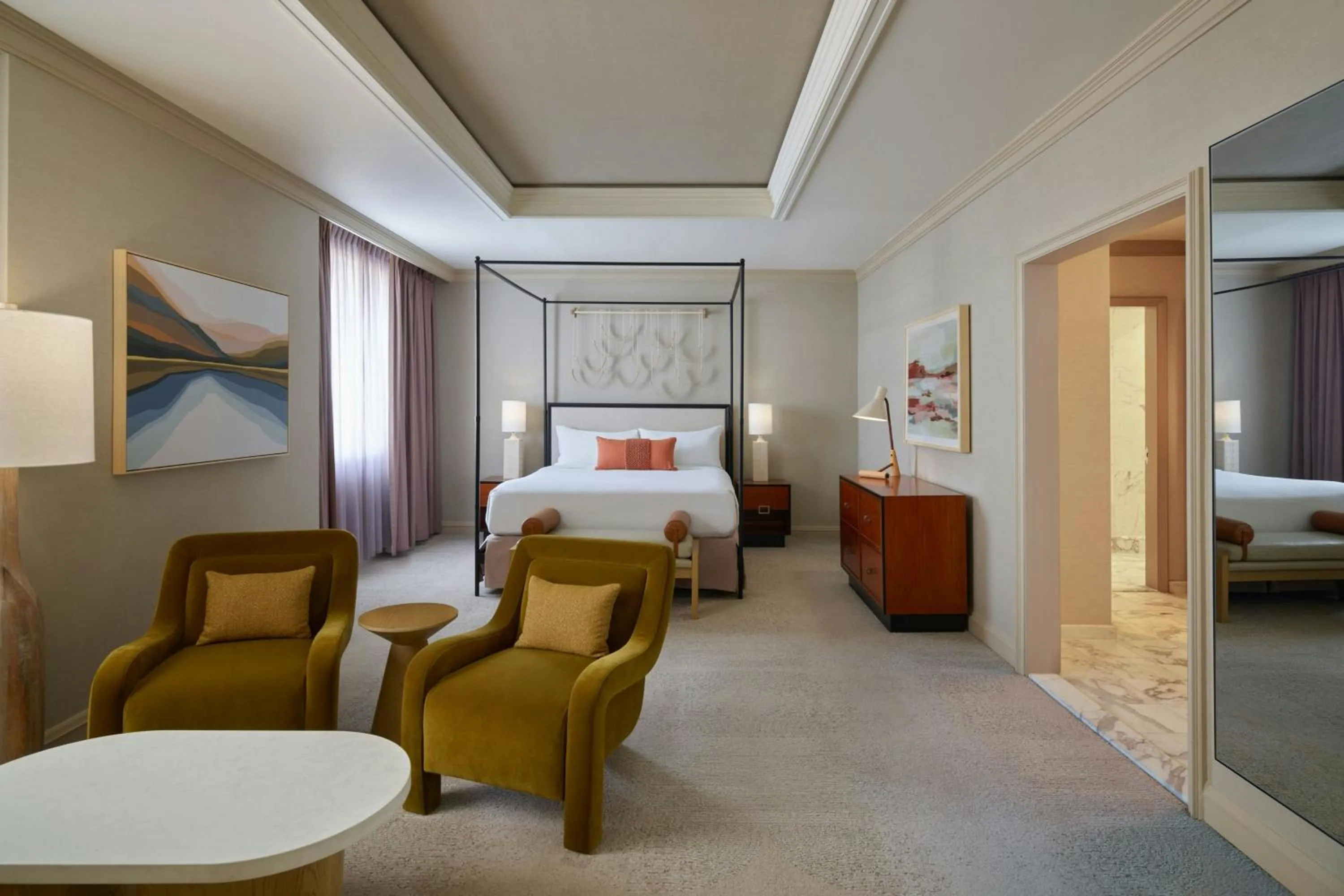 Bedroom, Bed in The Camby, Autograph Collection