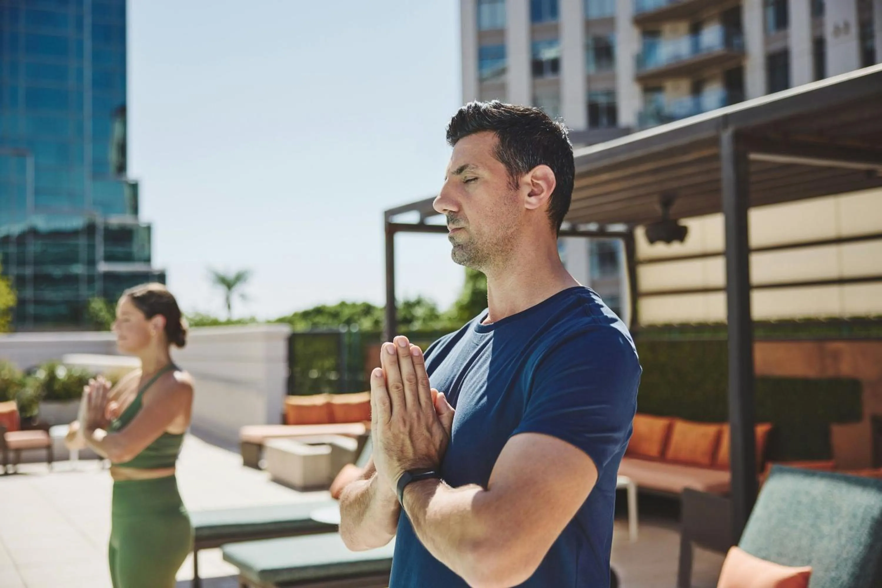 Swimming pool in The Camby, Autograph Collection
