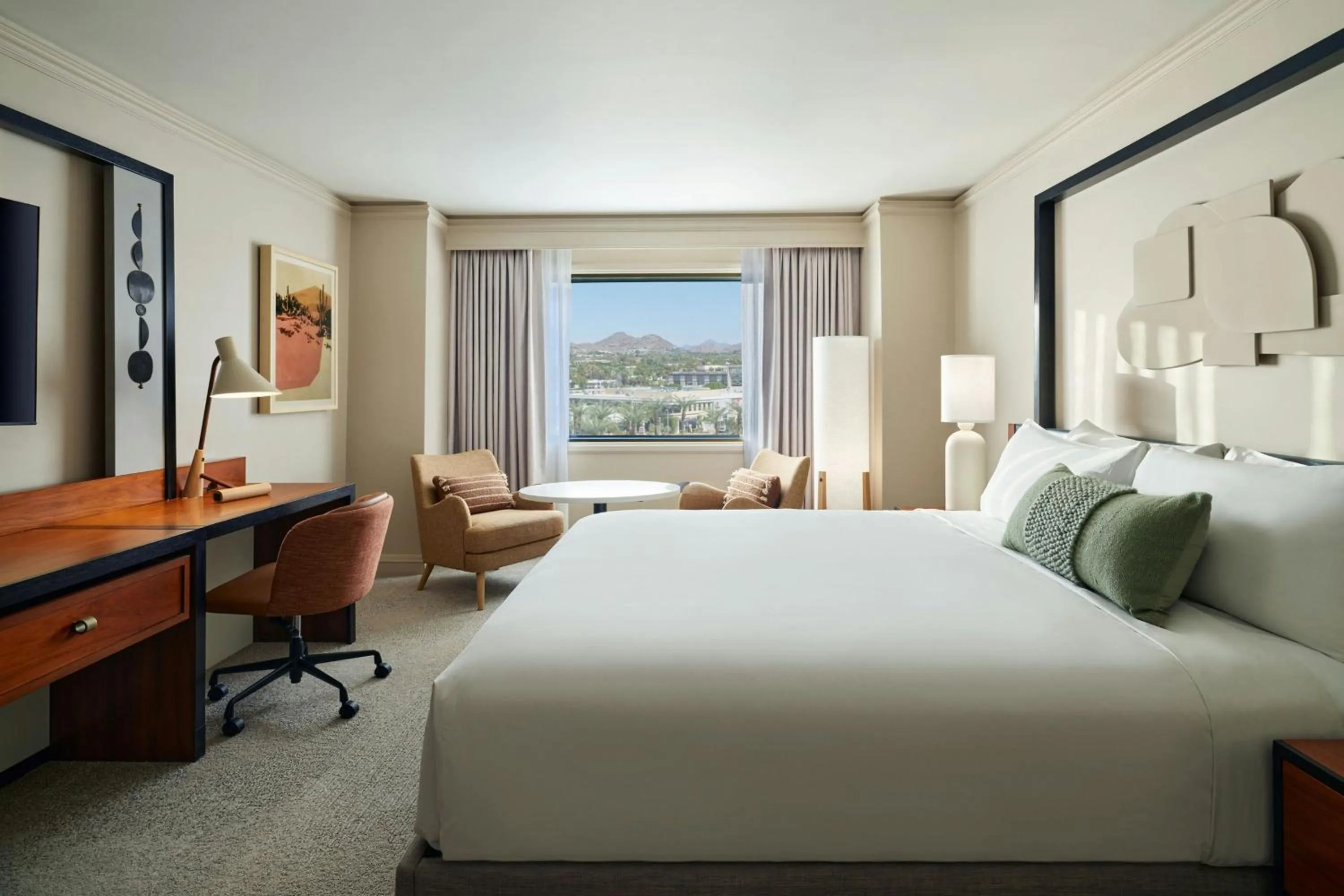 Photo of the whole room, Bed in The Camby, Autograph Collection