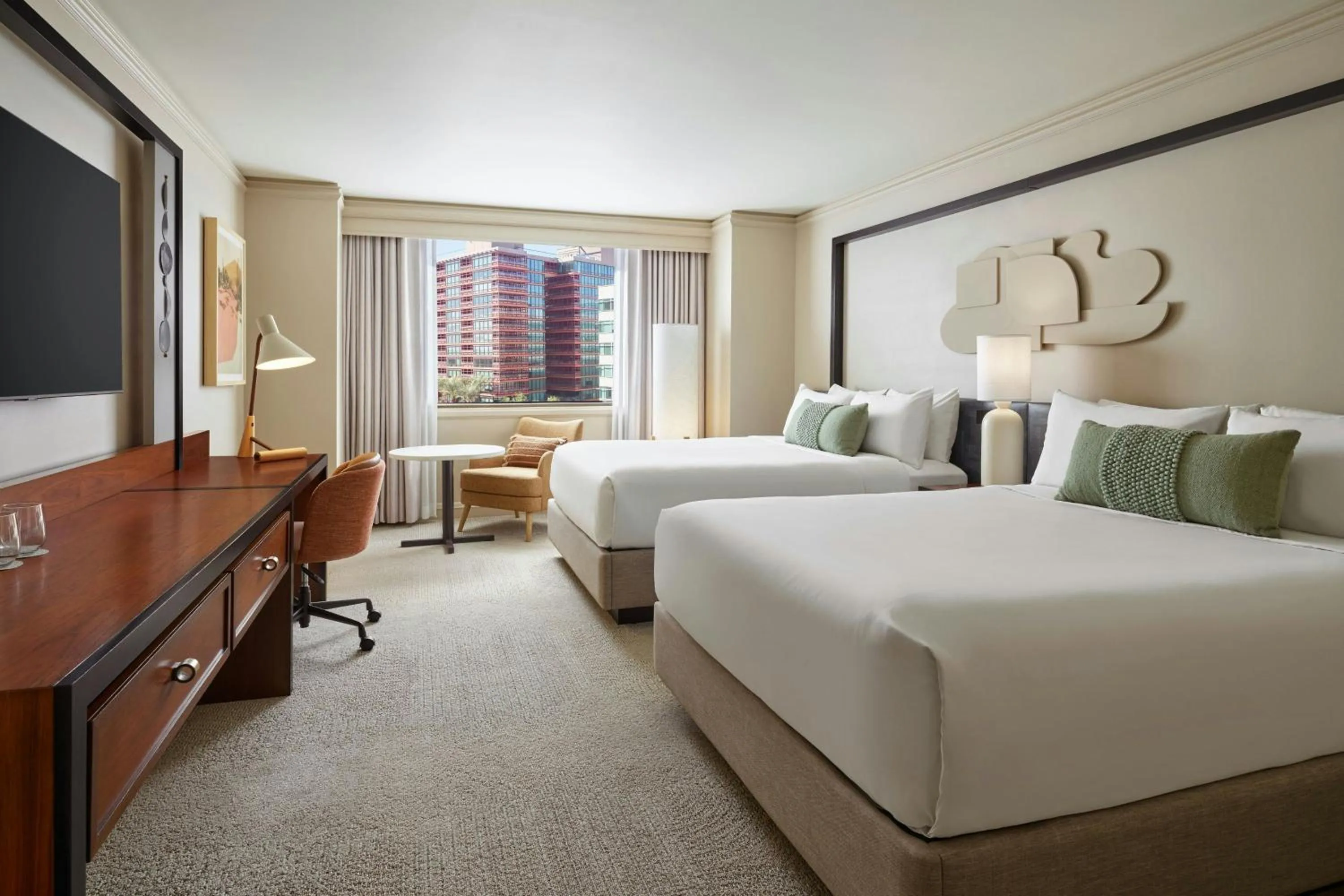 Photo of the whole room, Bed in The Camby, Autograph Collection