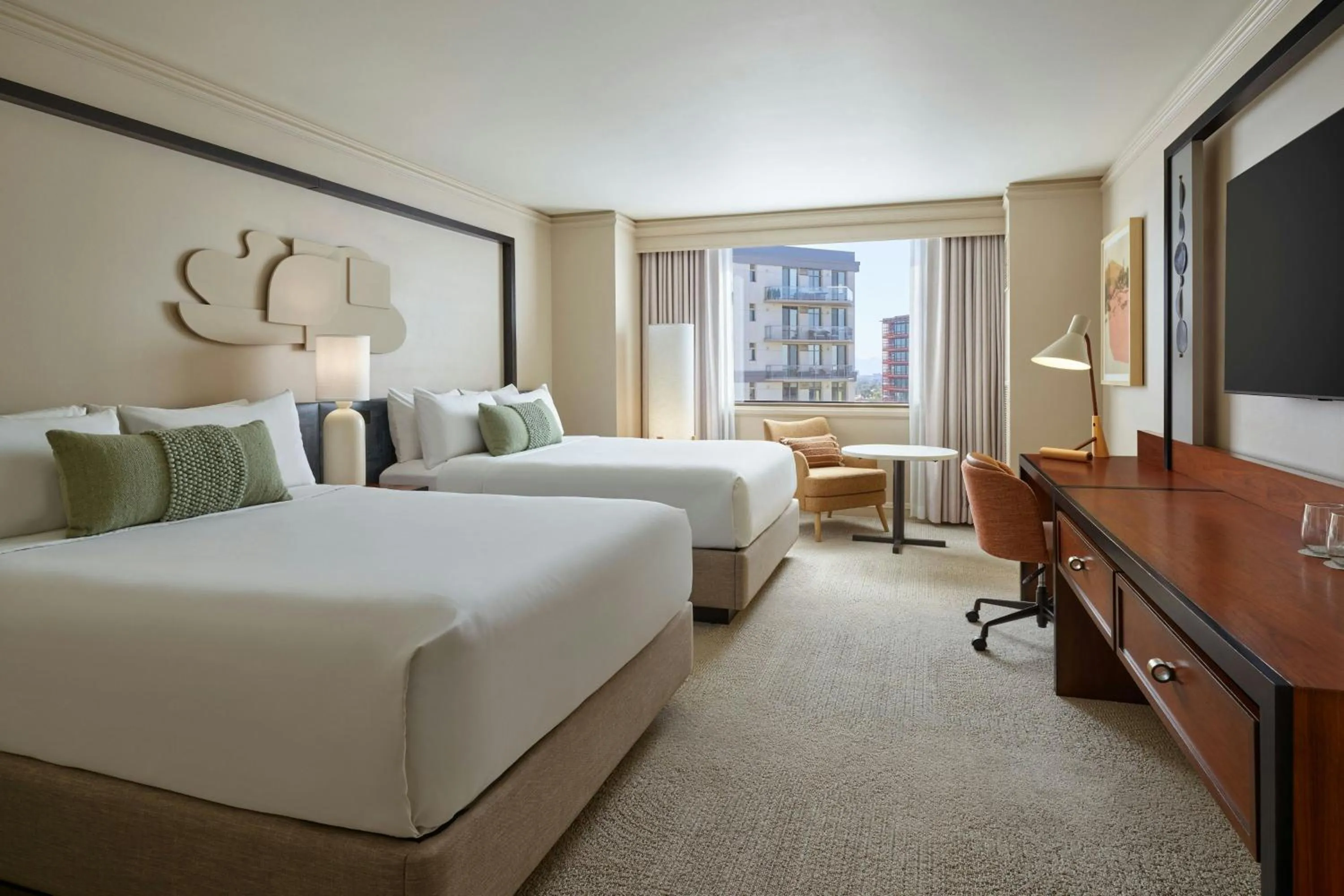 Photo of the whole room, Bed in The Camby, Autograph Collection