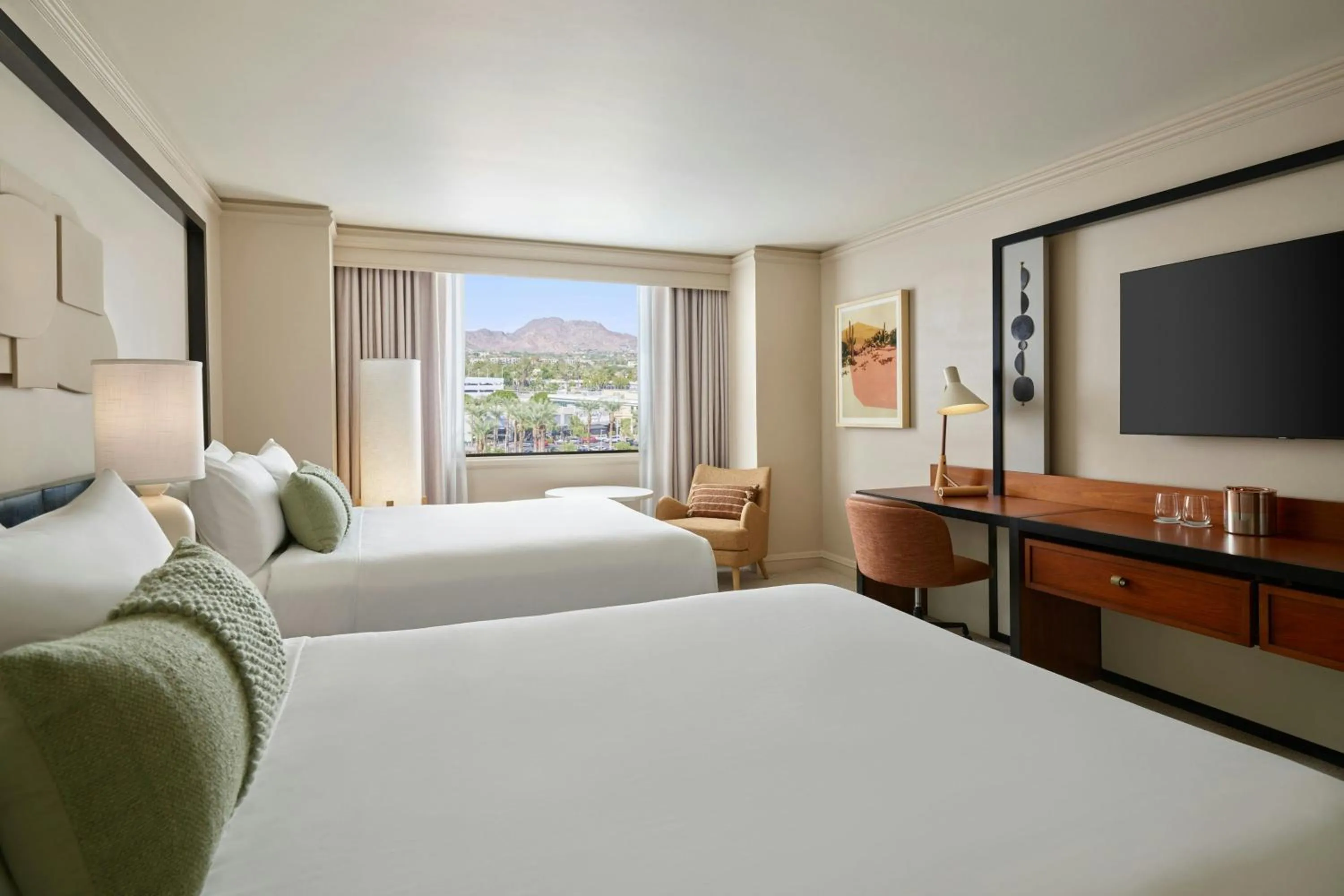 Photo of the whole room, Bed in The Camby, Autograph Collection