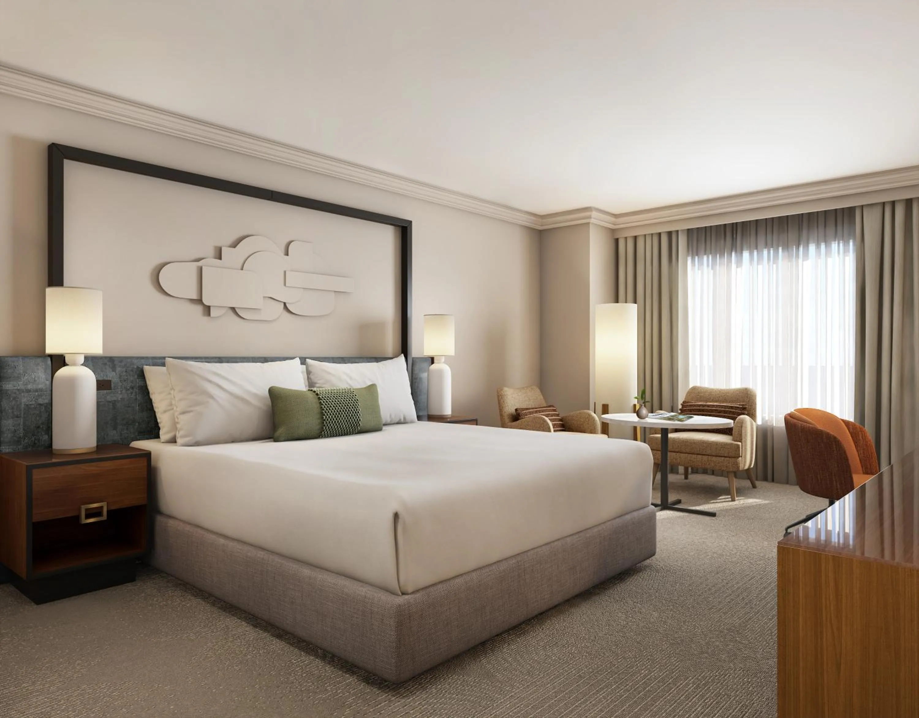 Bedroom, Bed in The Camby, Autograph Collection