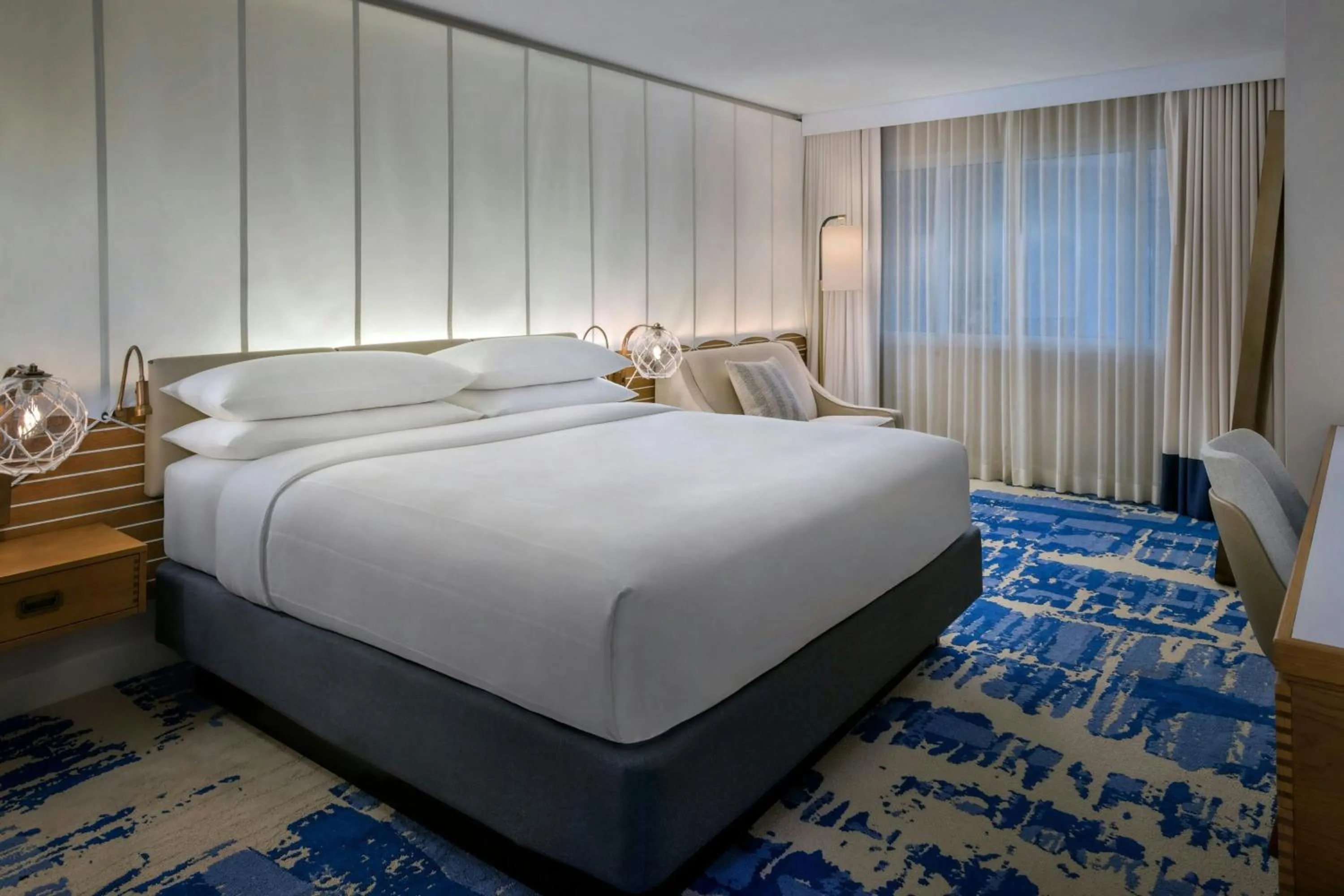 Photo of the whole room, Bed in Newport Marriott Hotel & Spa