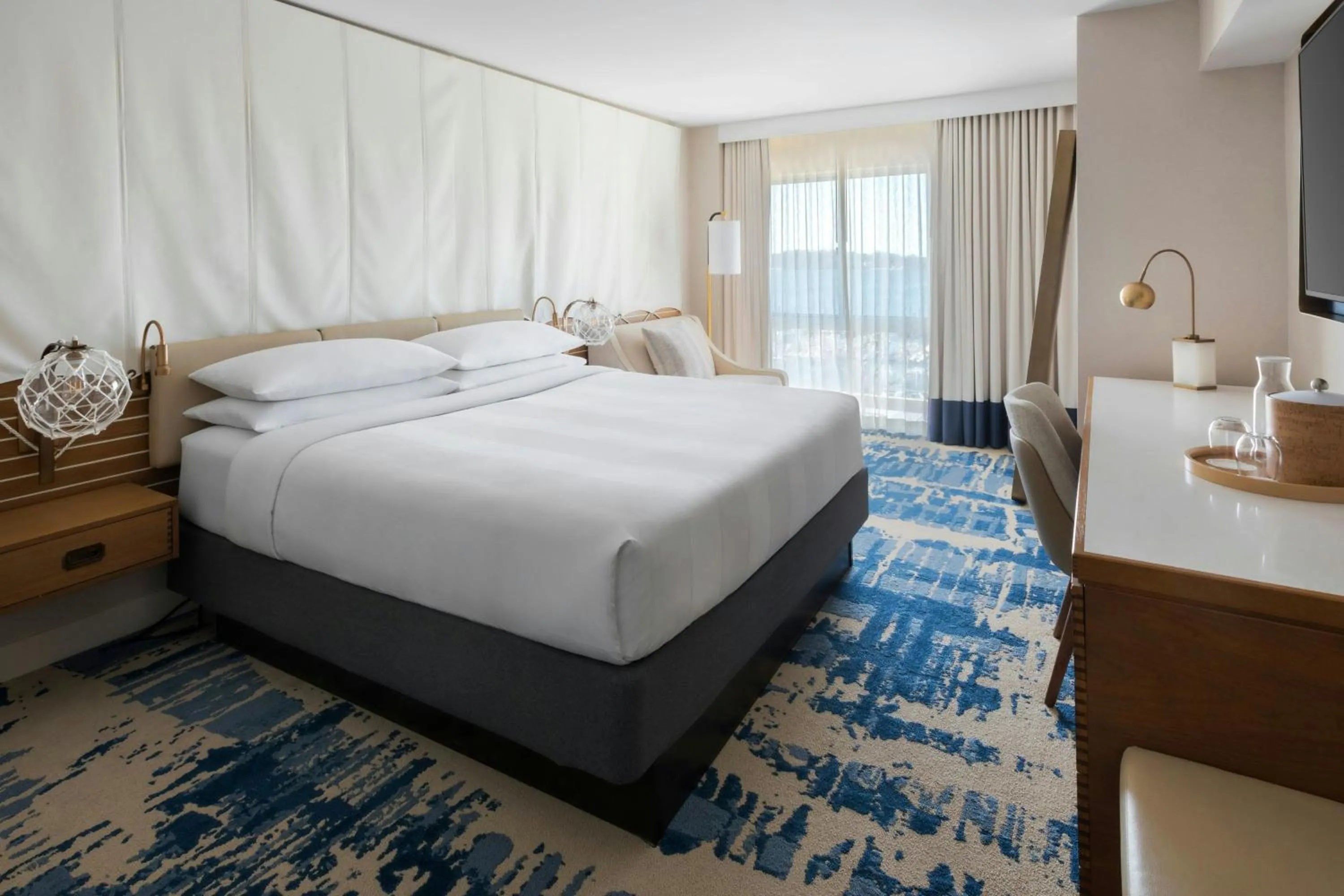 Photo of the whole room, Bed in Newport Marriott Hotel & Spa