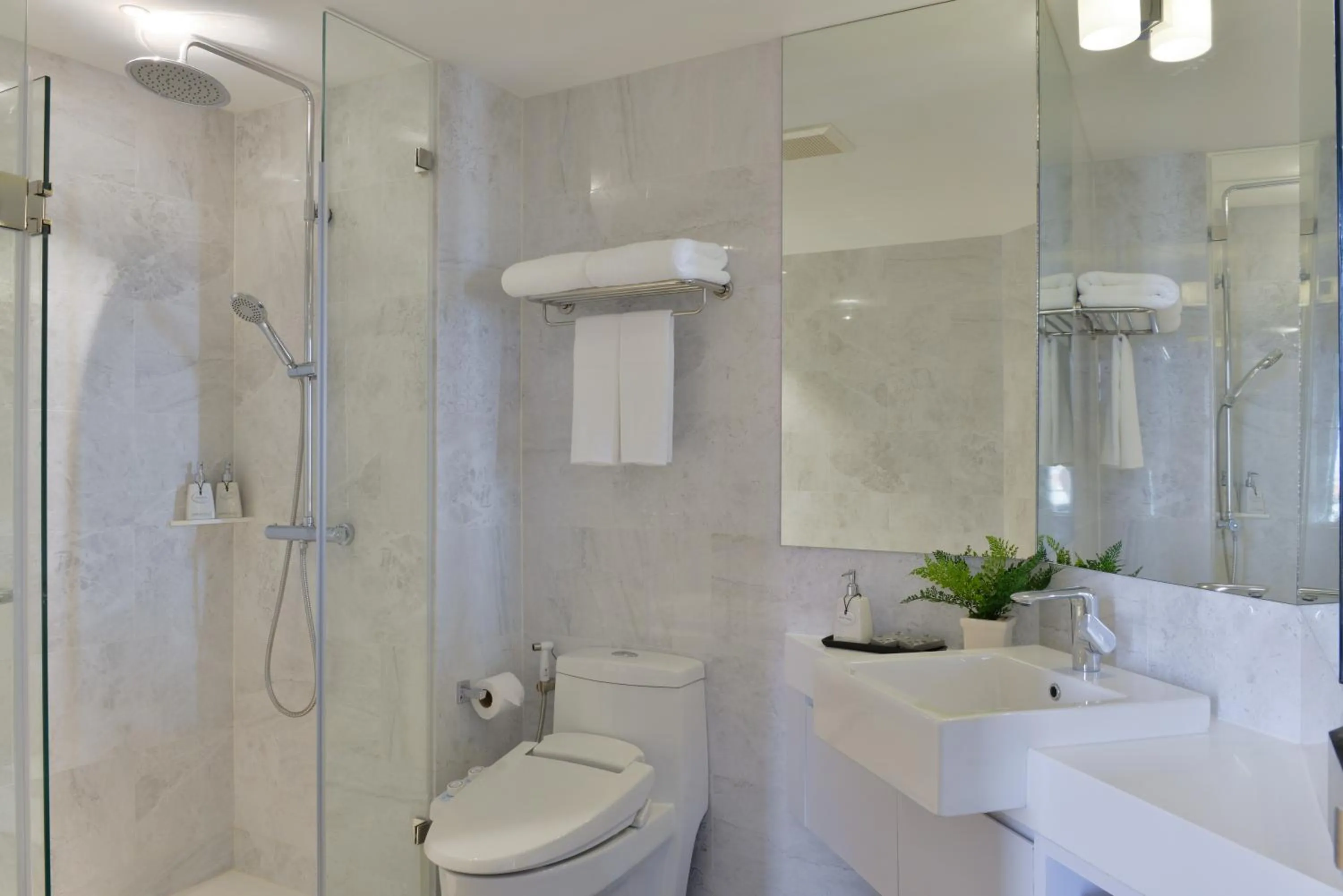 Toilet in Arden Hotel and Residence by At Mind