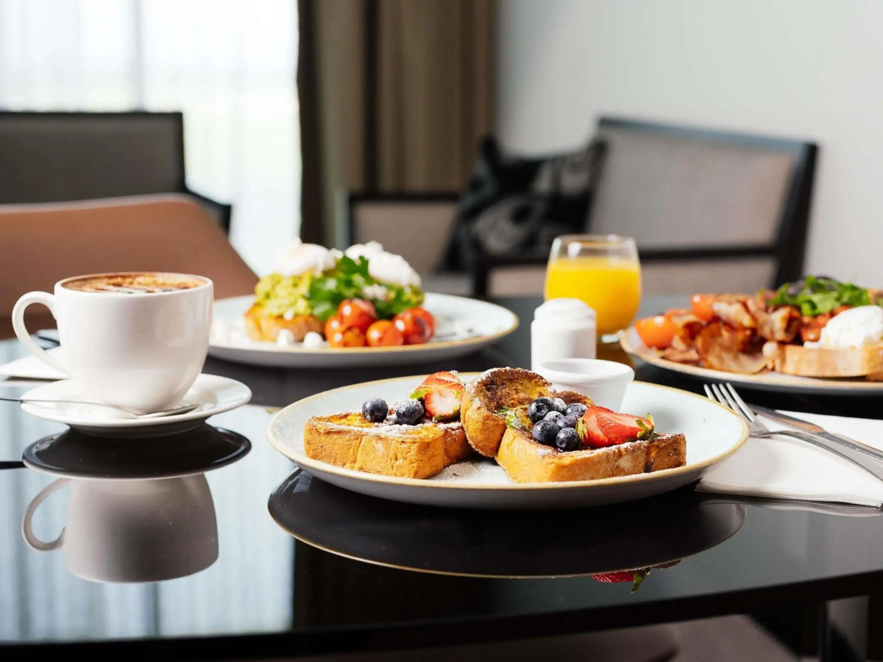 Bedroom in Pullman Brisbane Airport Bedroom in Pullman Brisbane Airport