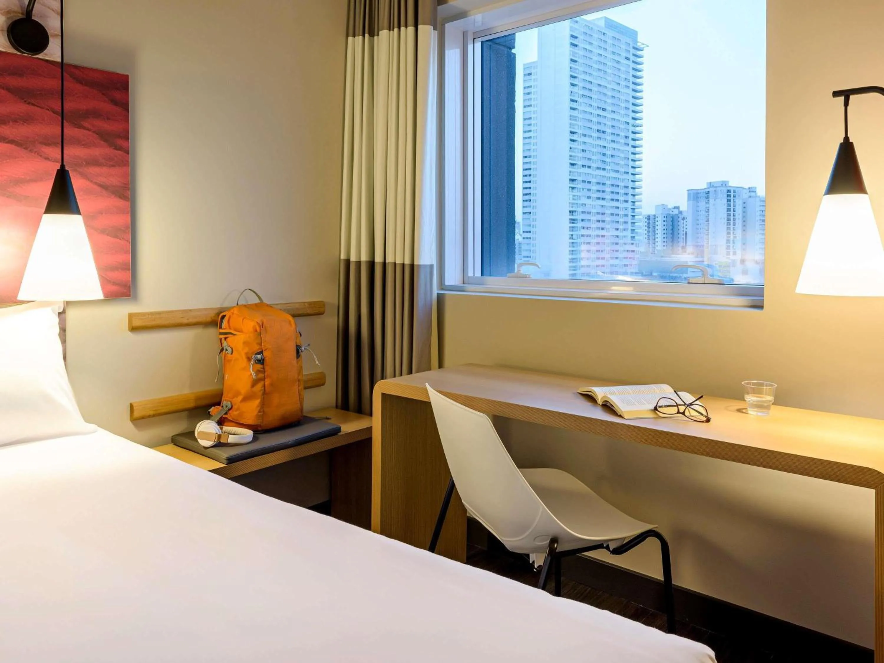 Bedroom, Bed in ibis Sao Bernardo do Campo