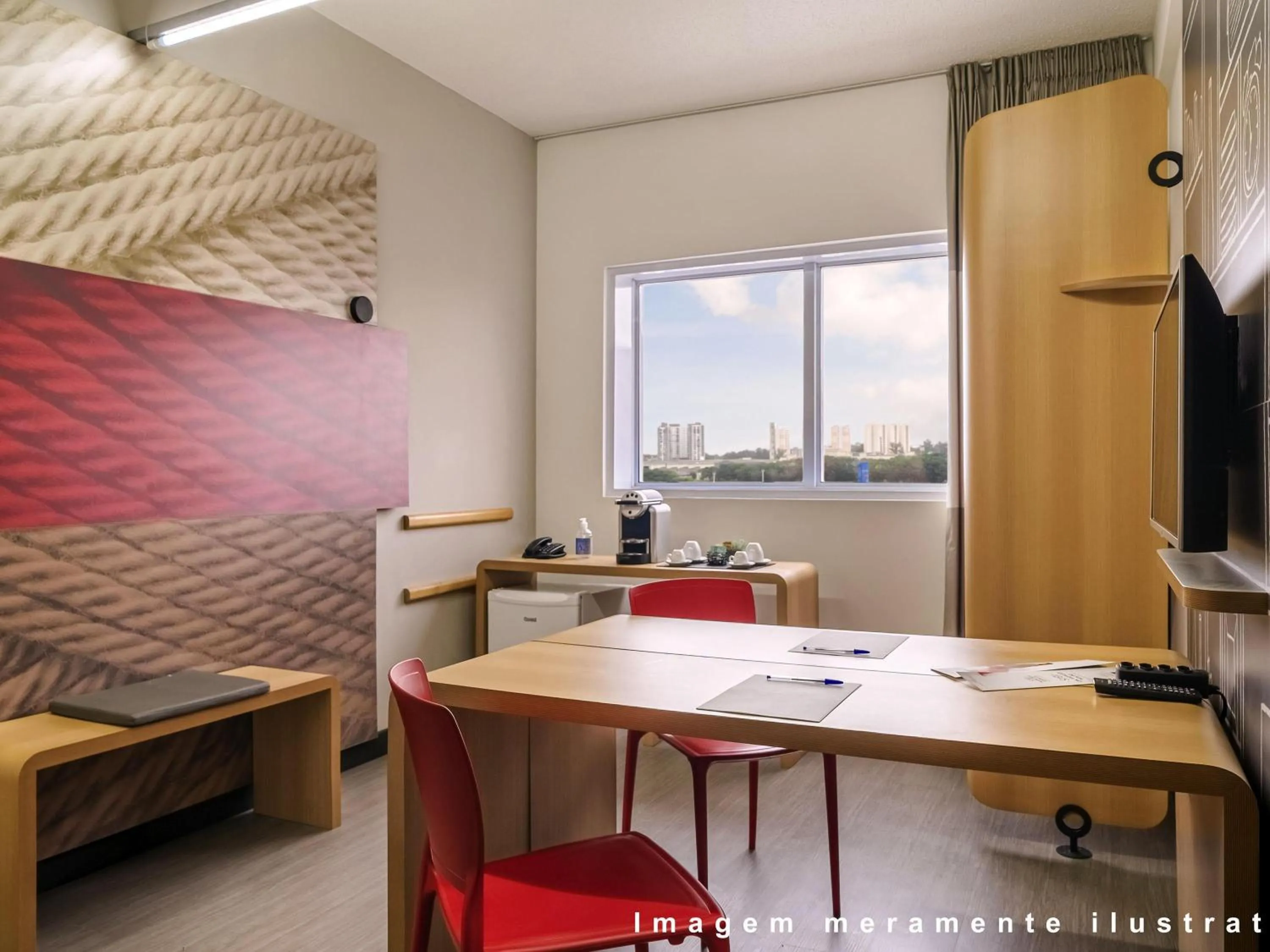 Bedroom in ibis Sao Bernardo do Campo