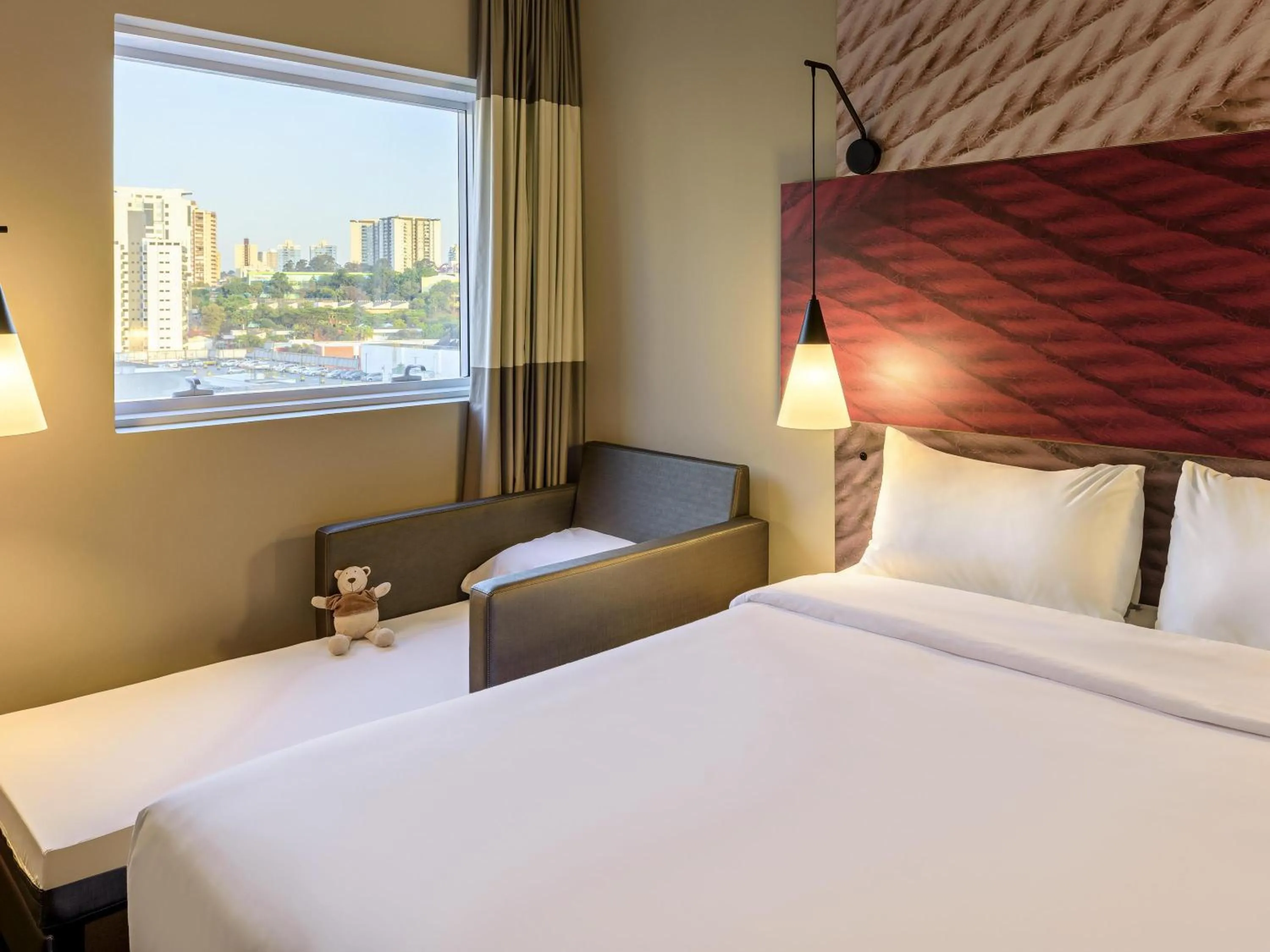 Bedroom, Bed in ibis Sao Bernardo do Campo