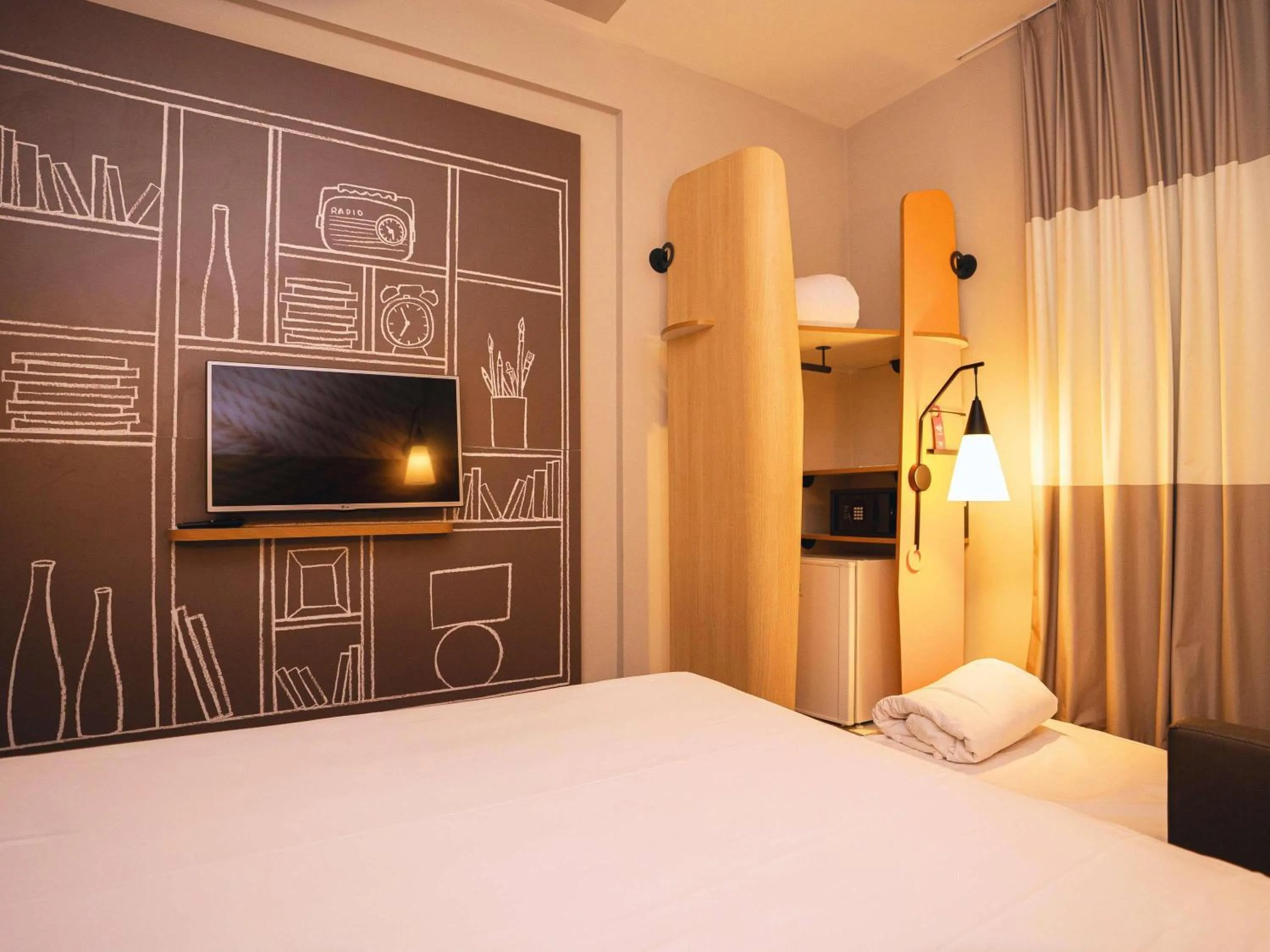 Bedroom, Bed in ibis Sao Bernardo do Campo