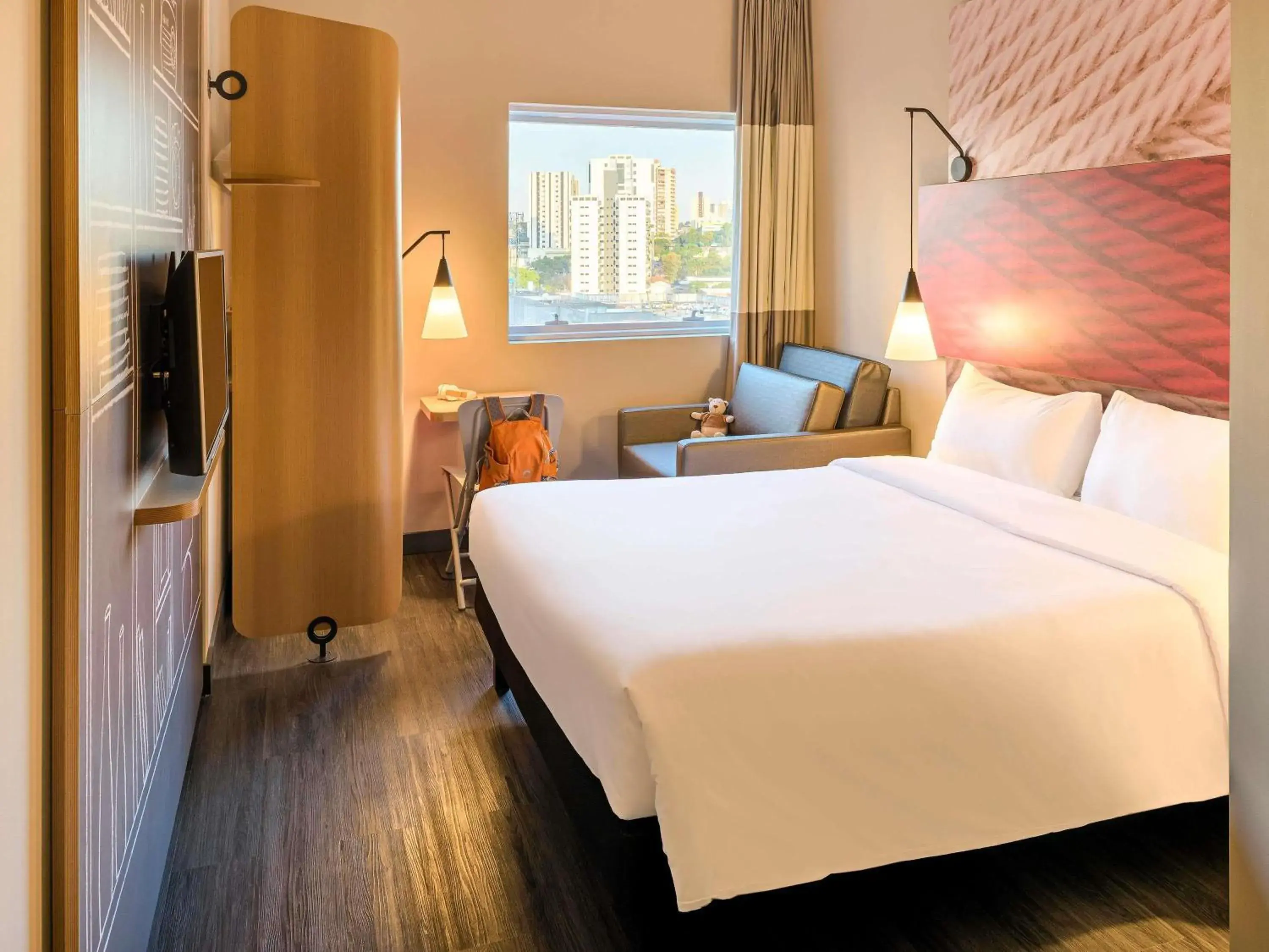 Bedroom, Bed in ibis Sao Bernardo do Campo Bedroom, Bed in ibis Sao Bernardo do Campo