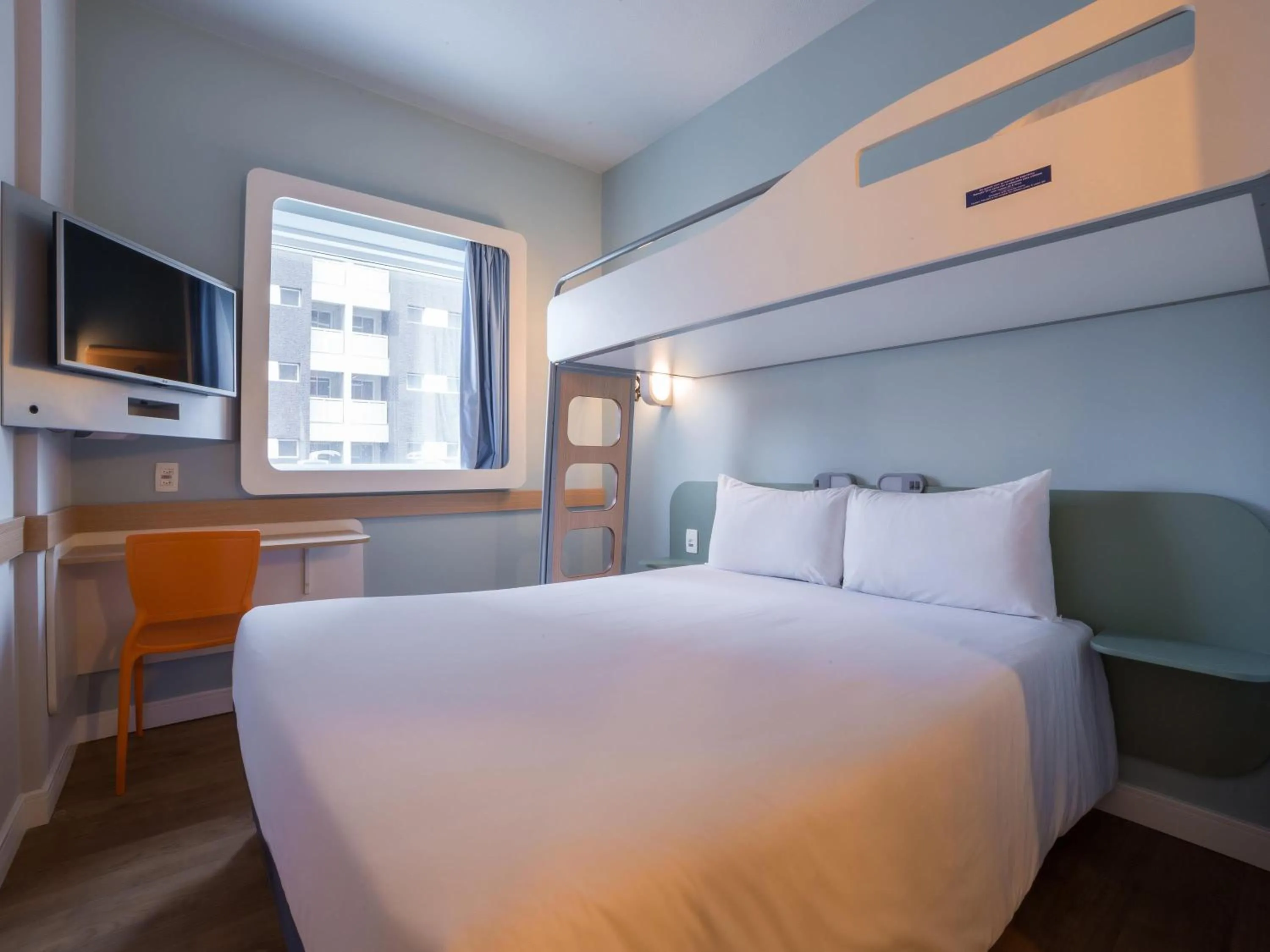 Bedroom, Bed in Ibis Budget São Bernardo do Campo