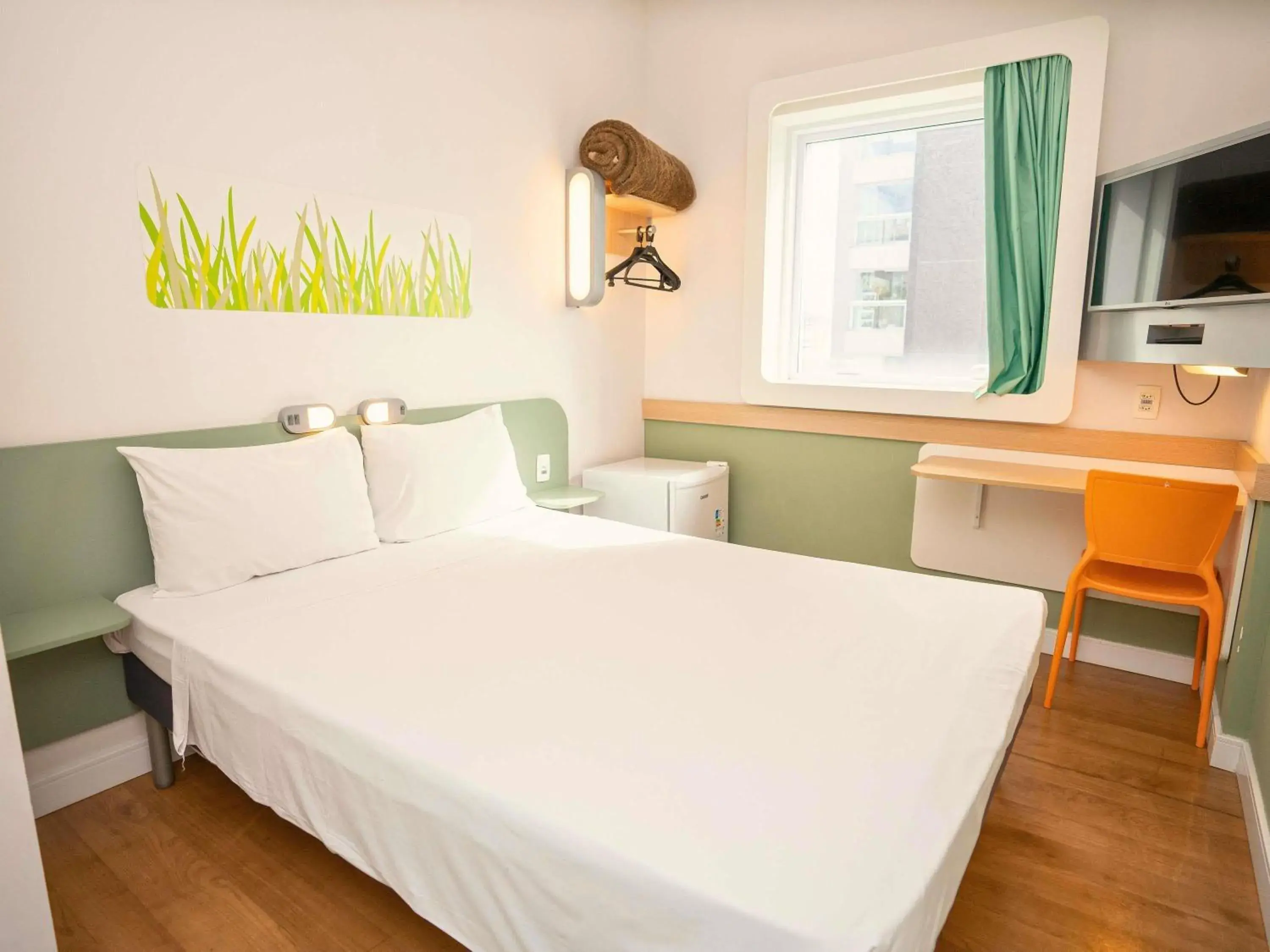 Bedroom, Bed in Ibis Budget São Bernardo do Campo Bedroom, Bed in Ibis Budget São Bernardo do Campo