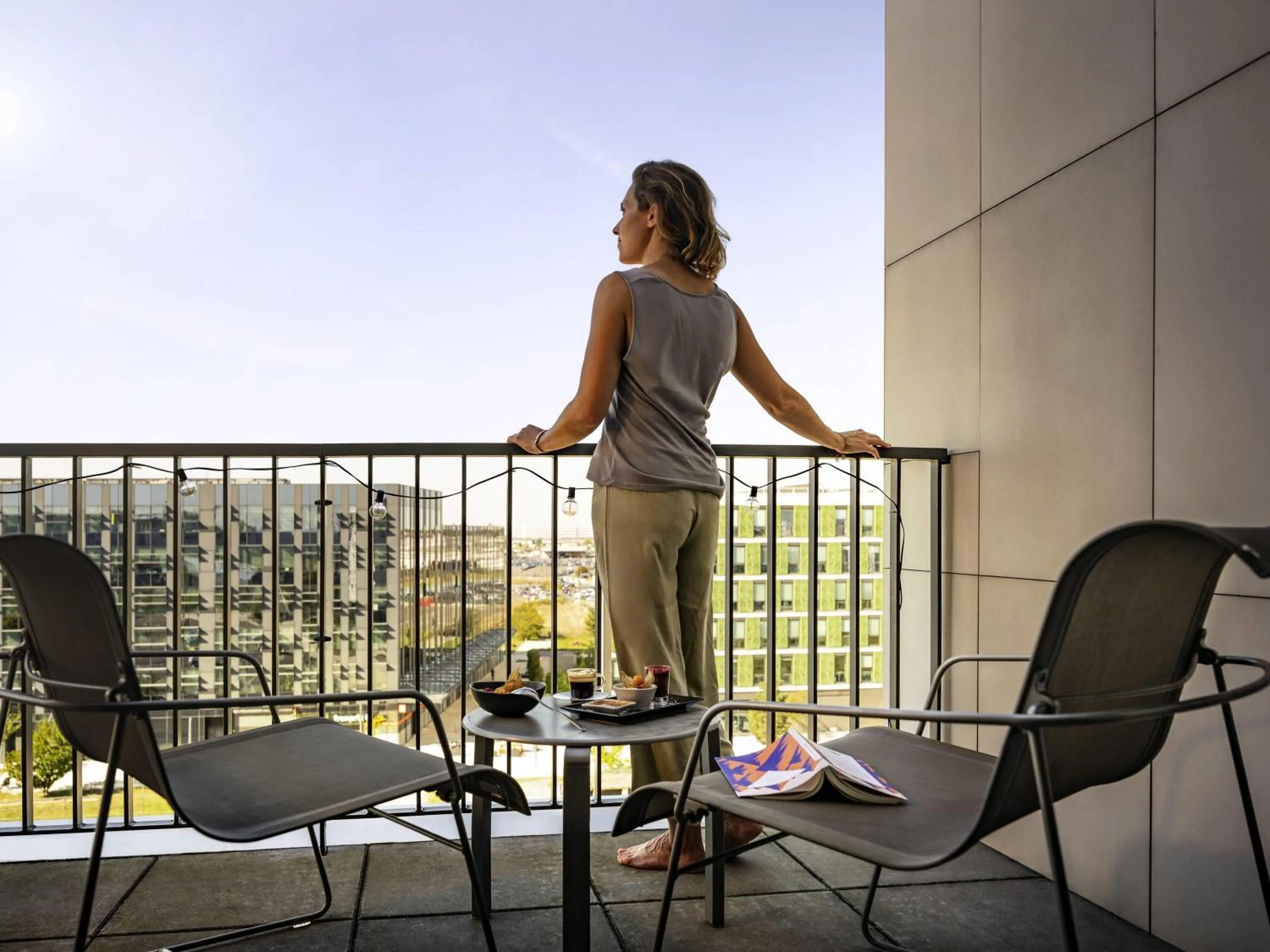 Bedroom in Novotel Paris Coeur d'Orly Airport