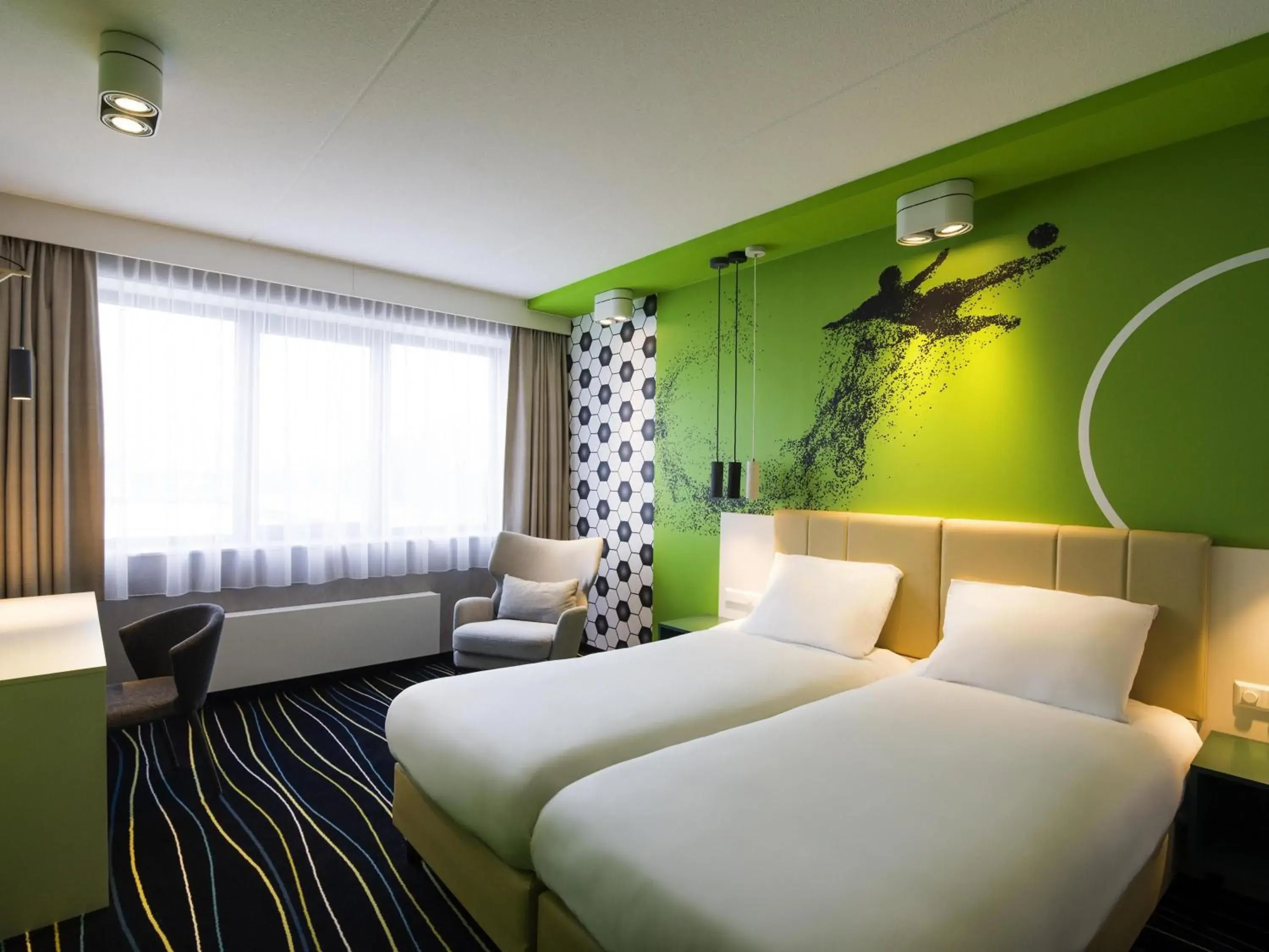 Bedroom, Bed in ibis Styles Haarlem City Bedroom, Bed in ibis Styles Haarlem City