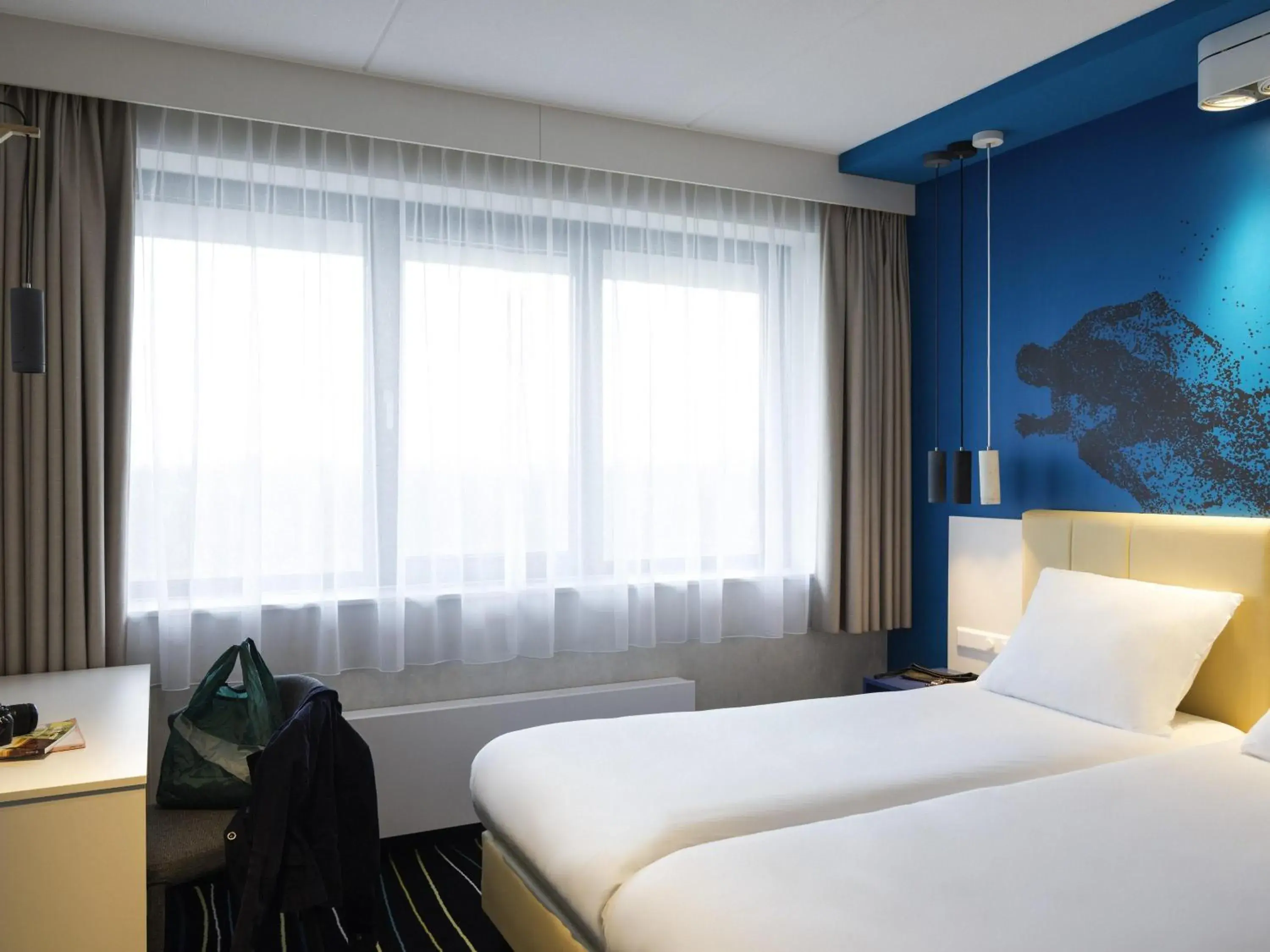 Bedroom, Bed in ibis Styles Haarlem City Bedroom, Bed in ibis Styles Haarlem City
