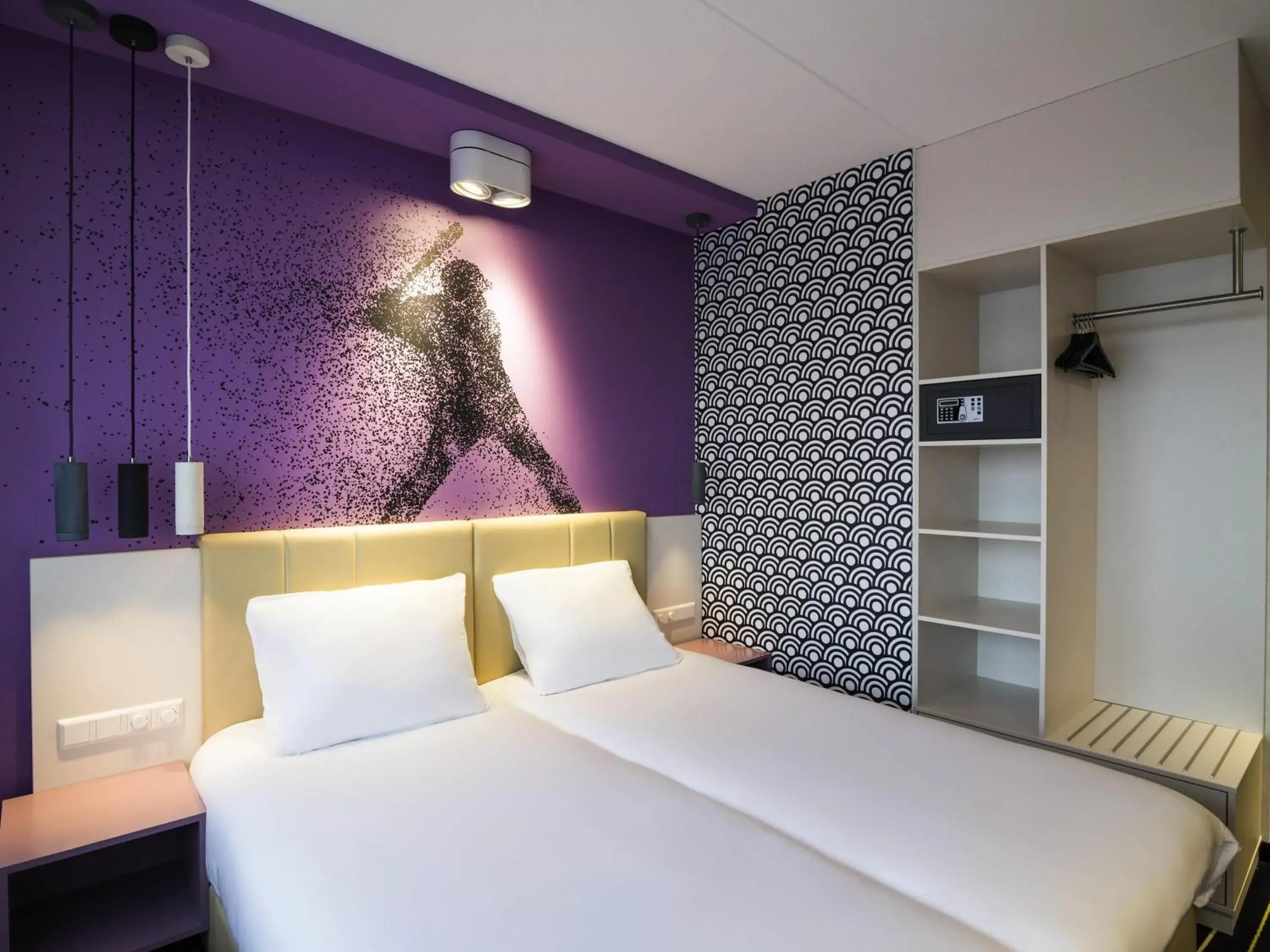 Bedroom, Bed in ibis Styles Haarlem City Bedroom, Bed in ibis Styles Haarlem City