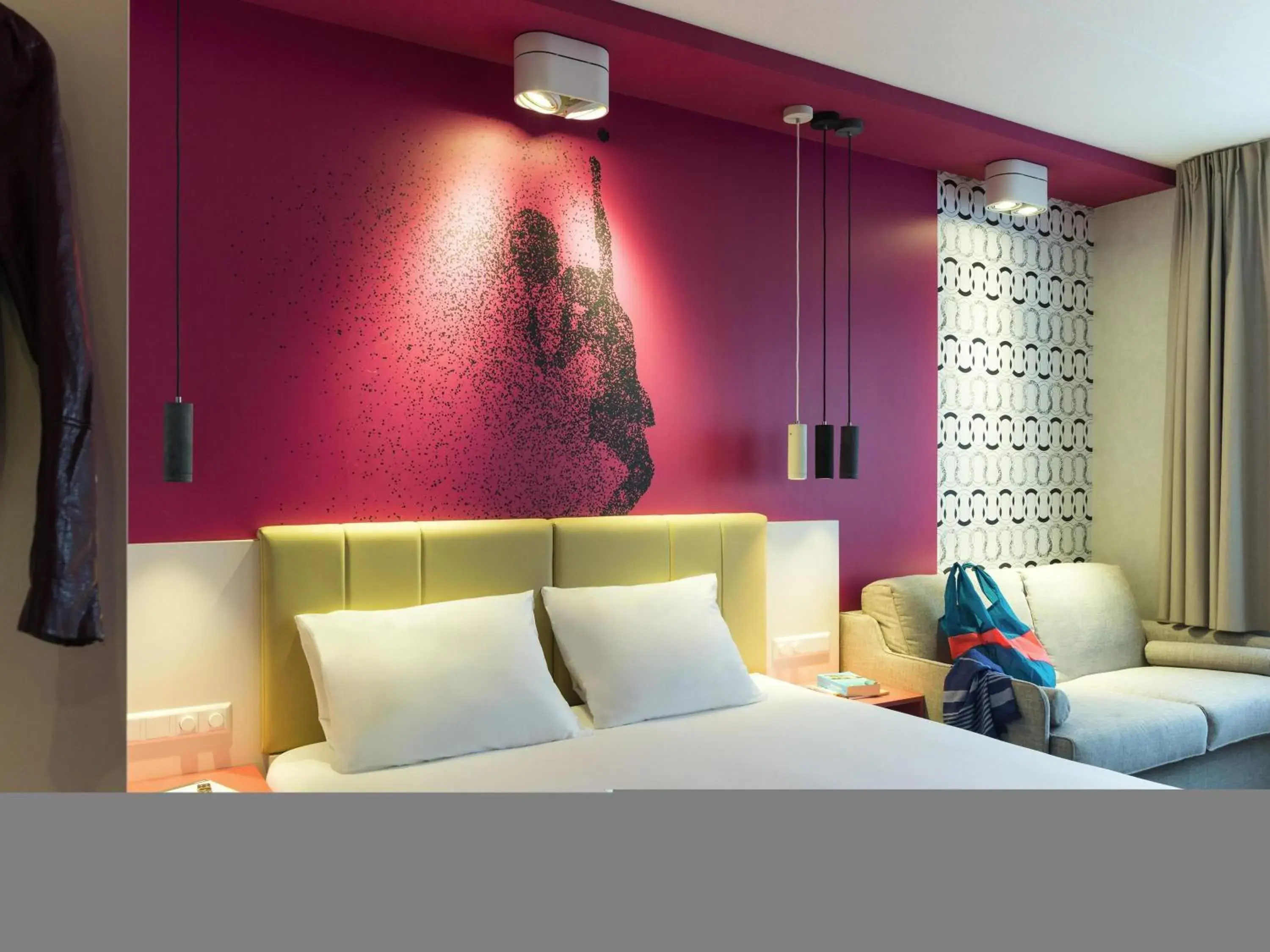 Bedroom, Bed in ibis Styles Haarlem City Bedroom, Bed in ibis Styles Haarlem City