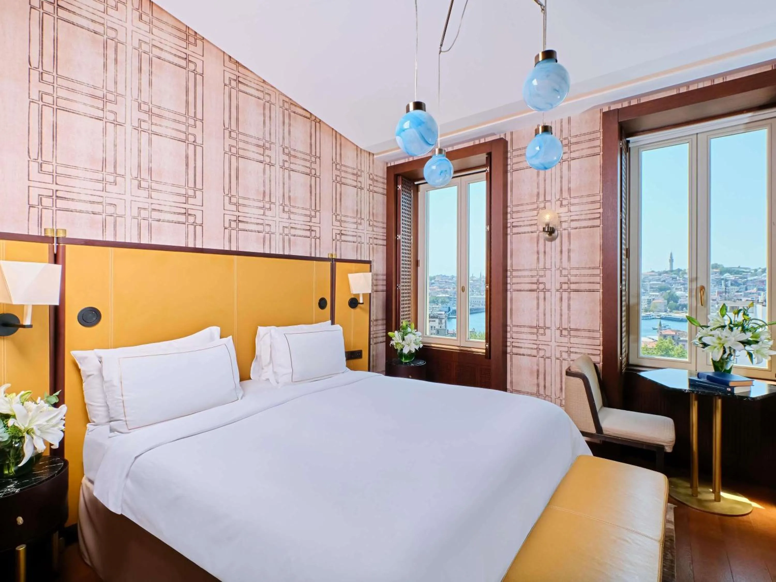 Bedroom, Bed in The Galata Hotel Istanbul - MGallery Collection