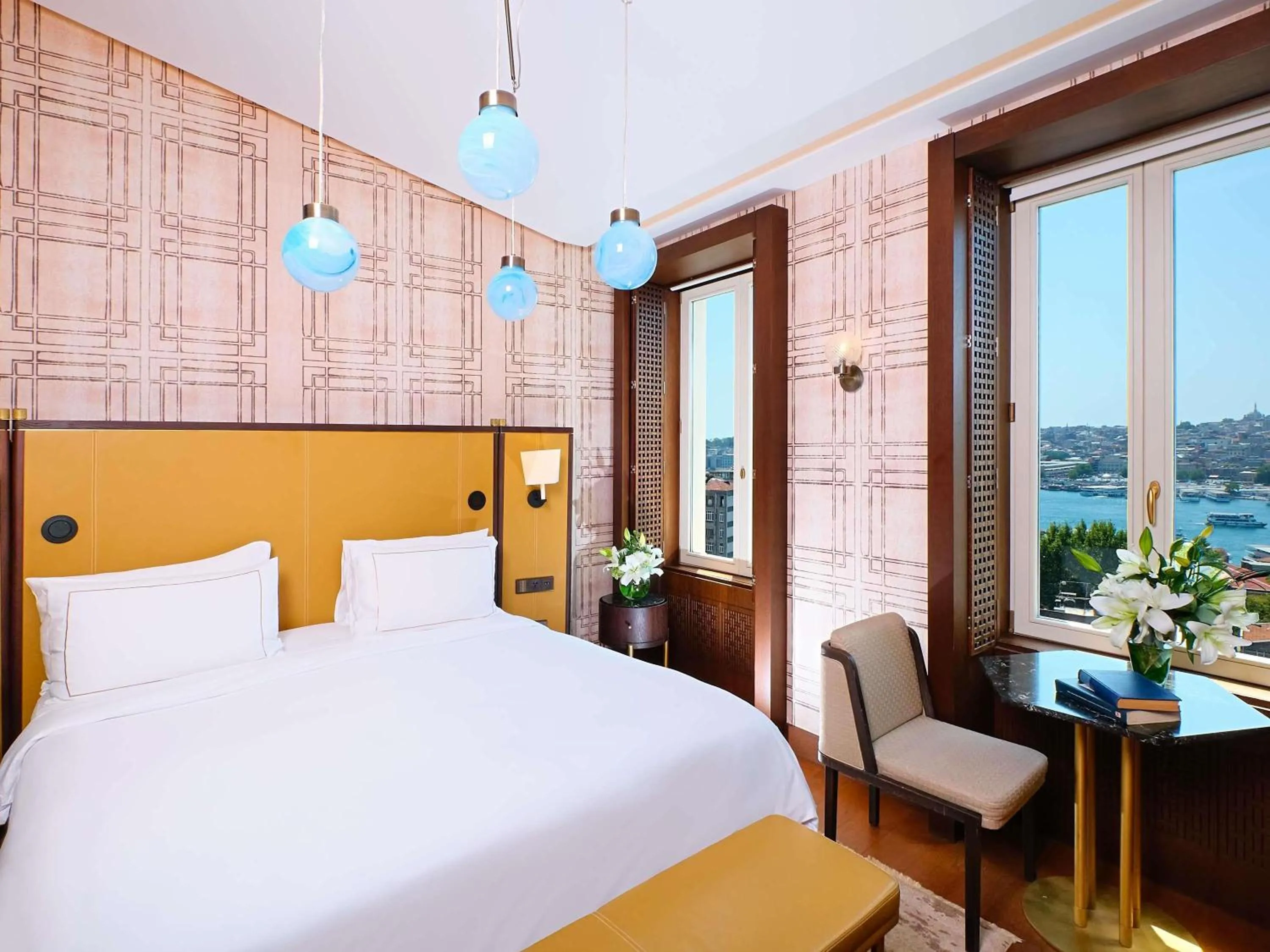 Bedroom, Bed in The Galata Hotel Istanbul - MGallery Collection