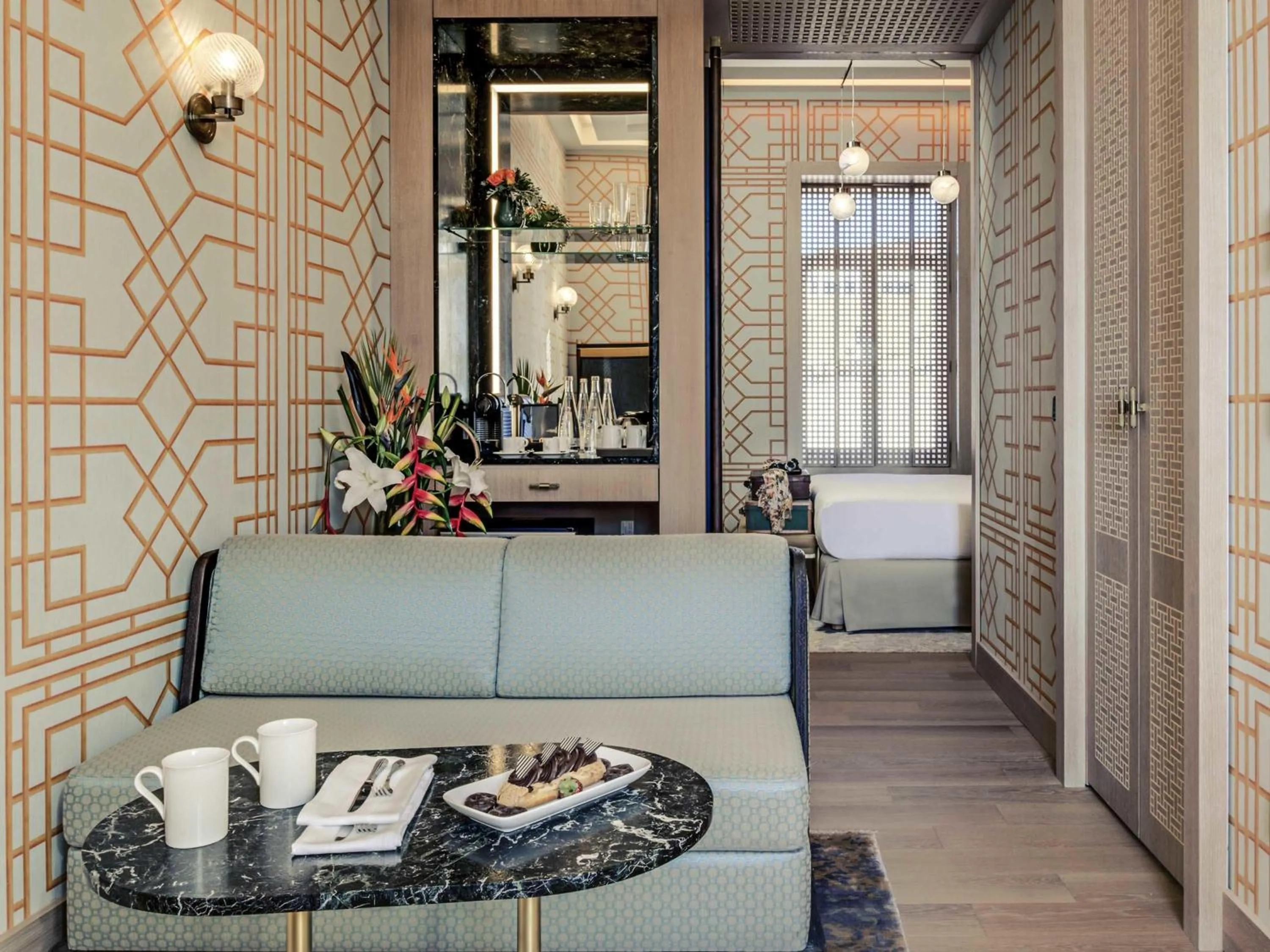 Bedroom in The Galata Hotel Istanbul - MGallery Collection