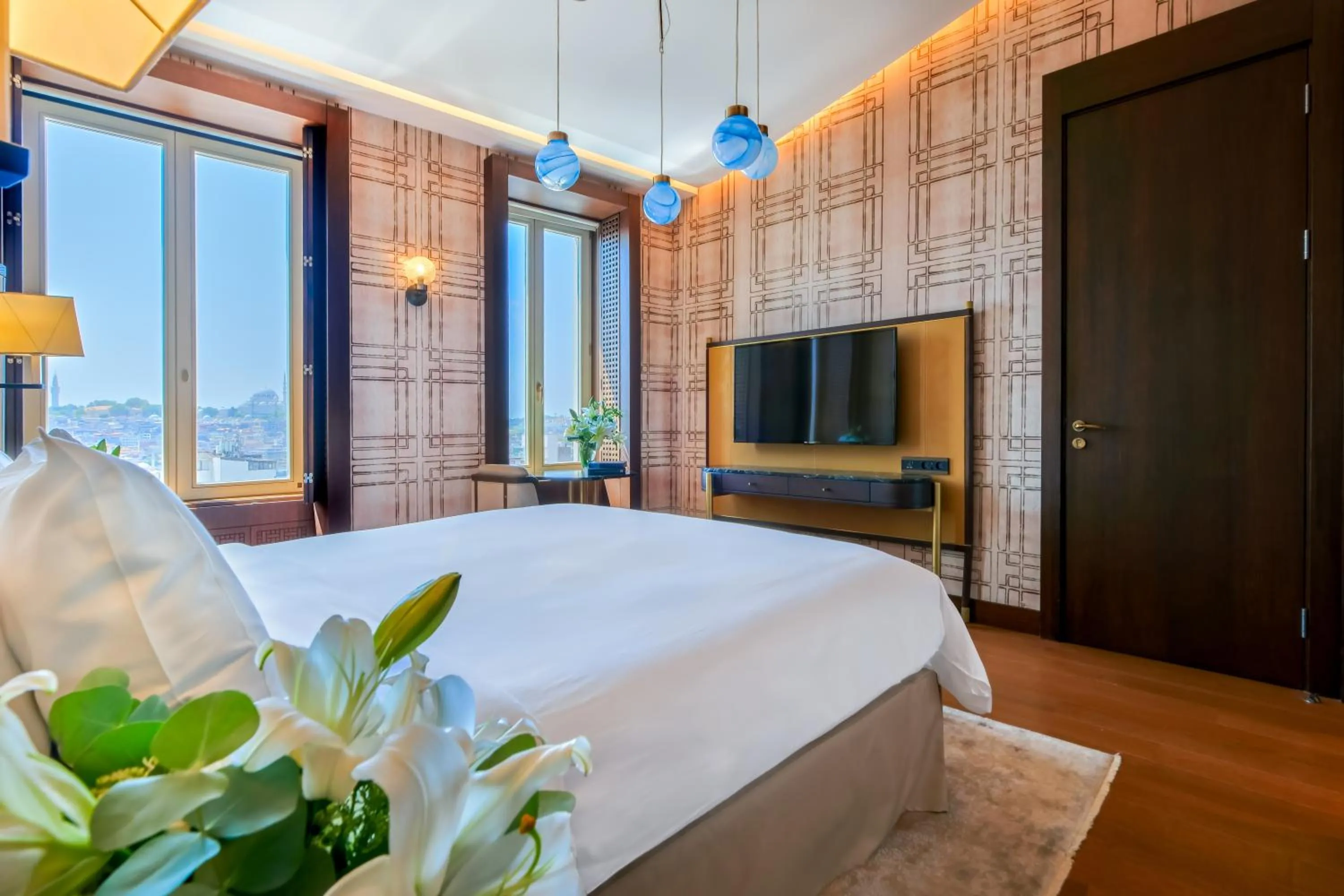 Bed in The Galata Hotel Istanbul - MGallery Collection