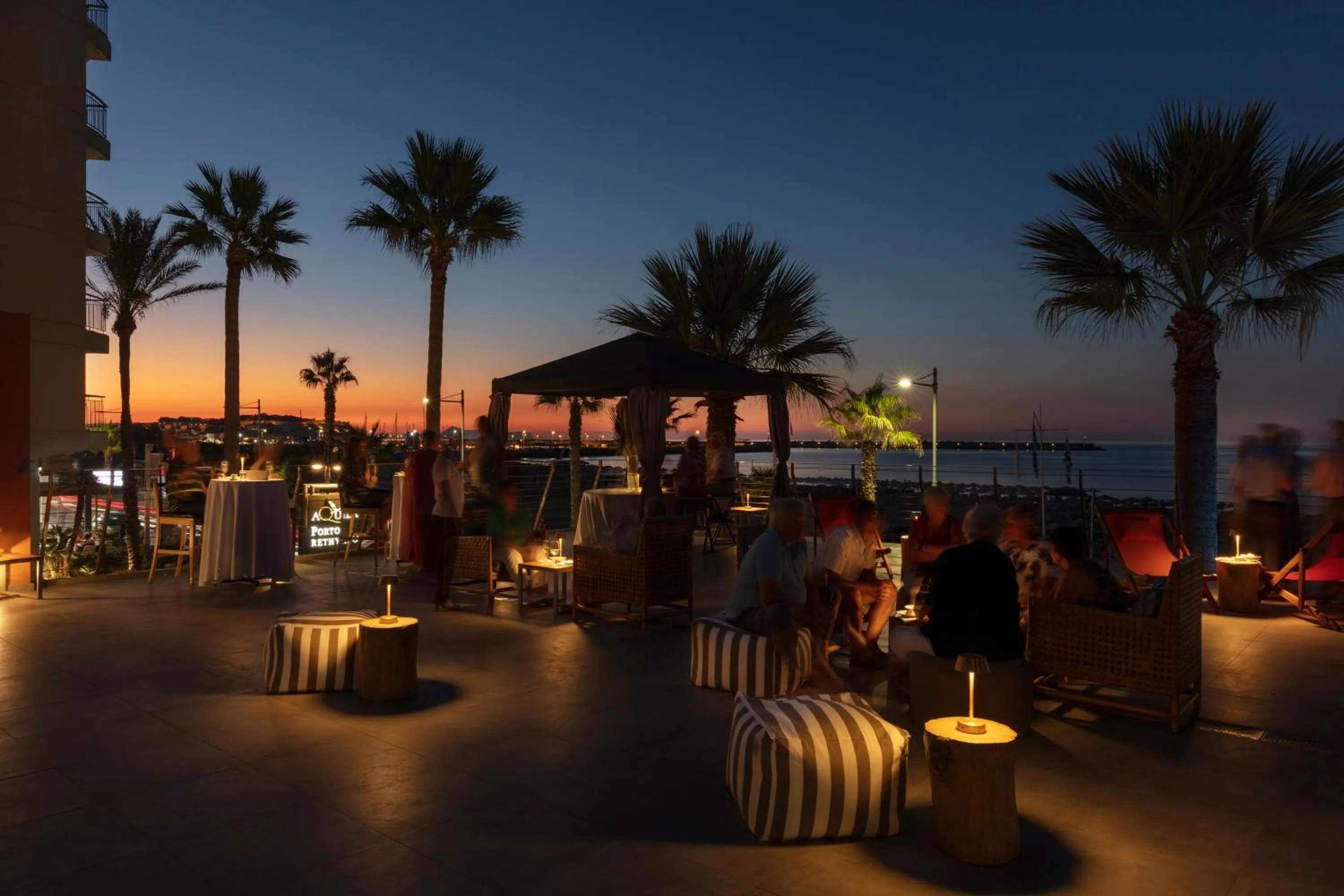 Lounge or bar in Aquila Porto Rethymno