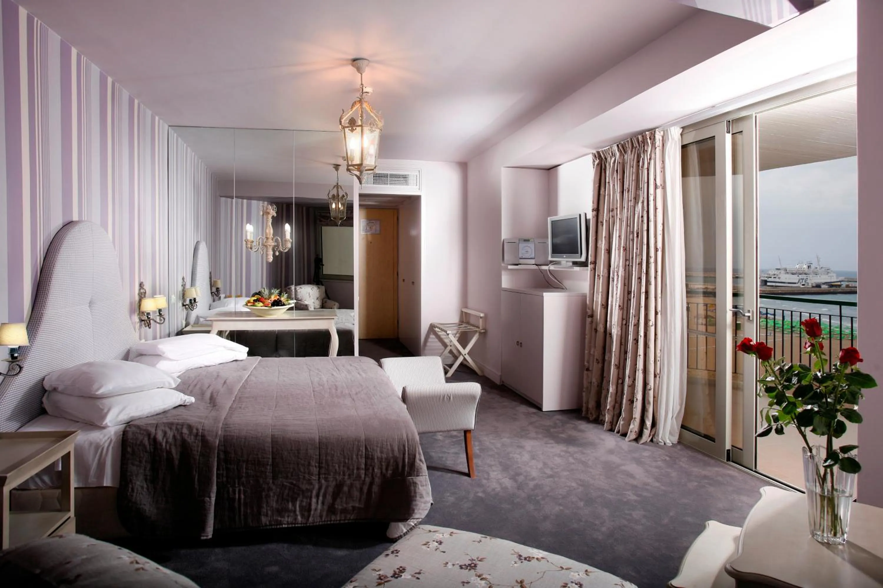 Bedroom, Bed in Aquila Porto Rethymno